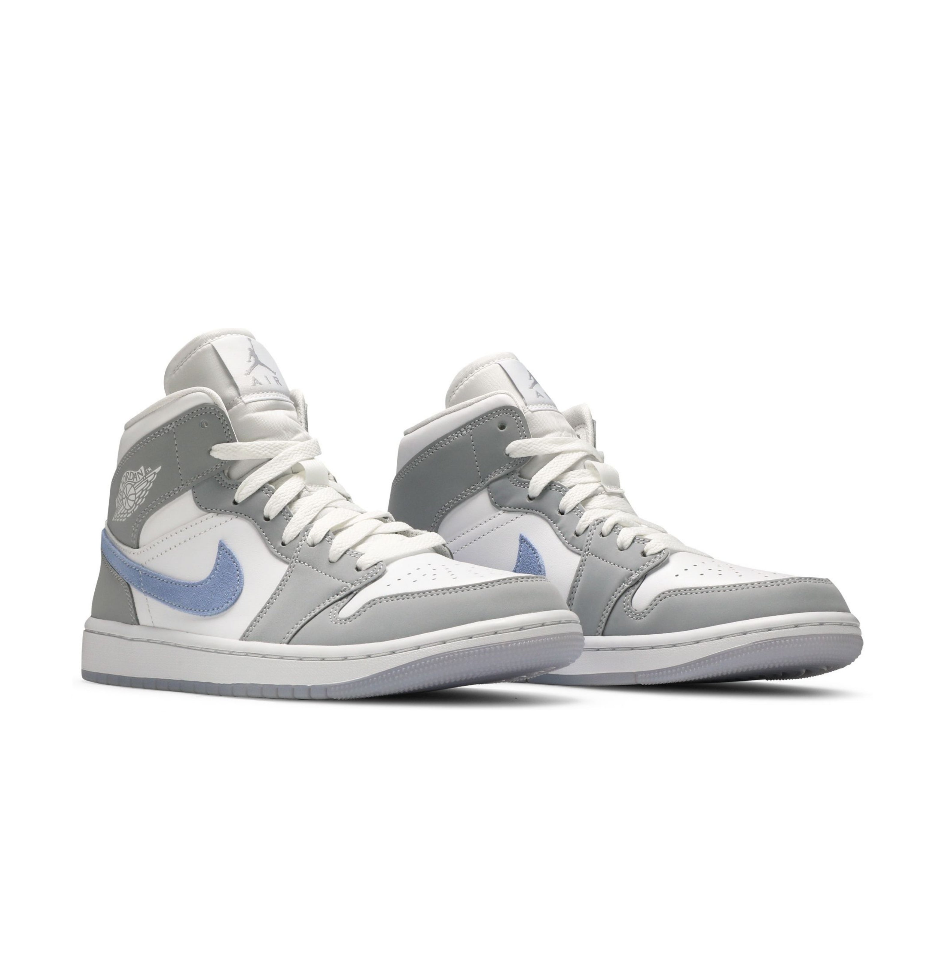 Air Jordan 1 Mid 'Wolf Grey Aluminum' (Women's)