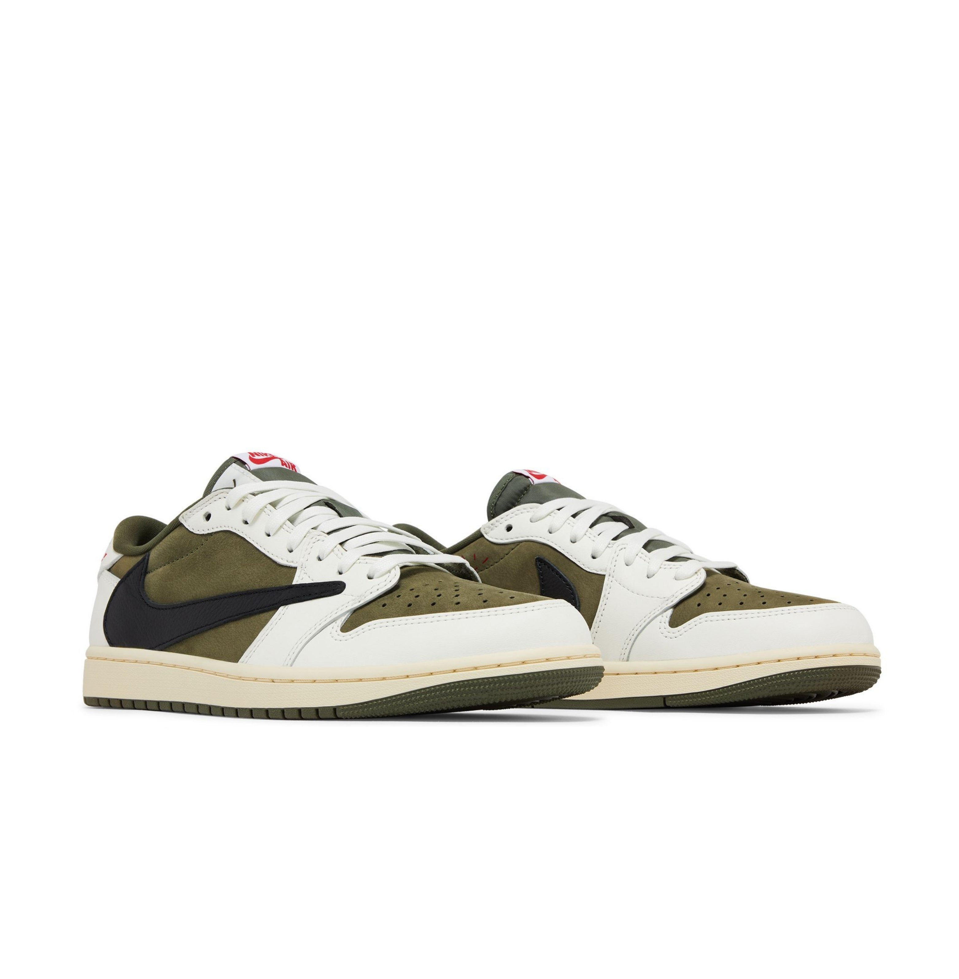 Air Jordan 1 Low OG SP x Travis Scott 'Reverse Olive / Medium Olive'