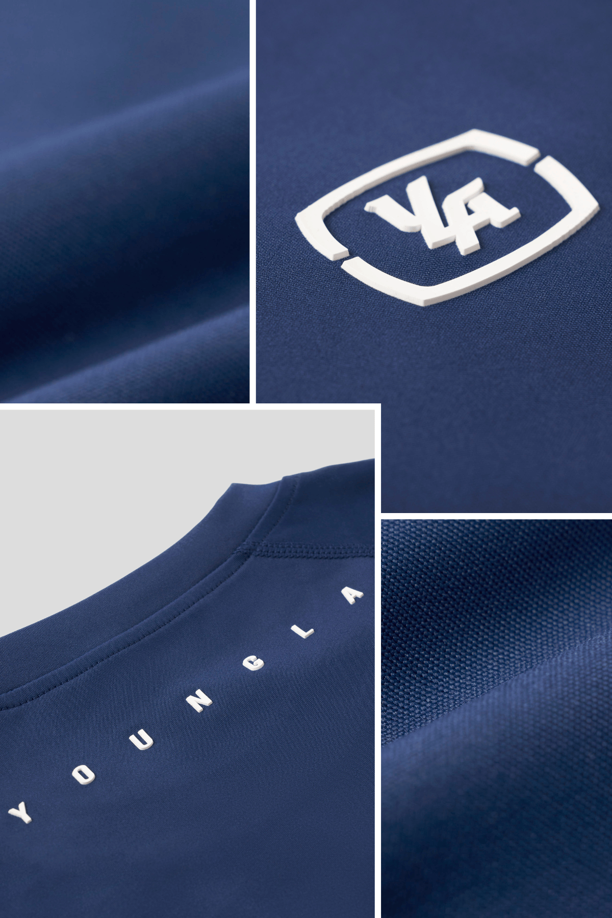YoungLA 4046 - Form Compression Tees 'Navy'