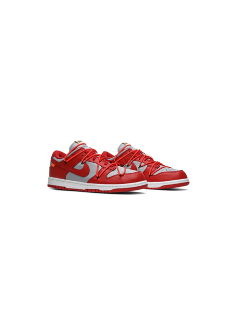 Dunk Low Off-White 'University Red'