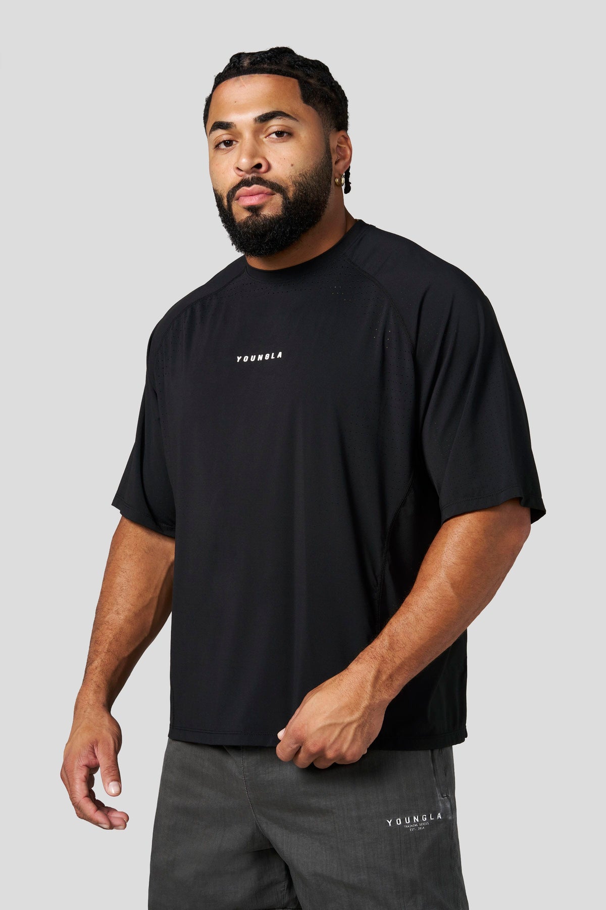 YoungLA 4222 - Motion Training Tees 'Black'