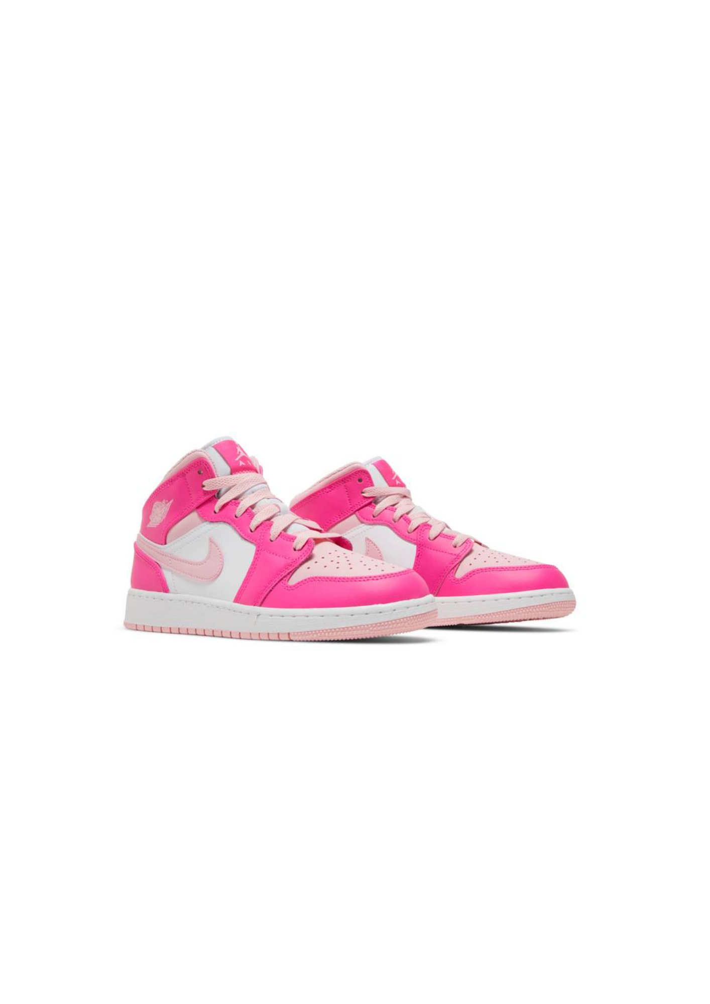 Air Jordan 1 Mid "Fierce Pink" (GS)