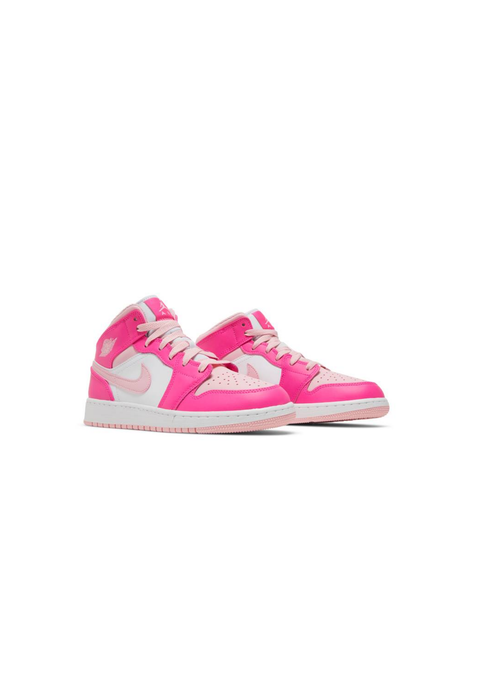 Air Jordan 1 Mid "Fierce Pink" (GS)