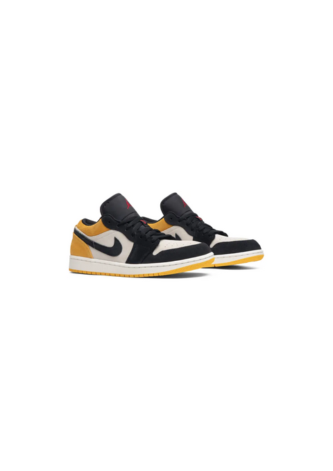 Air Jordan 1 Low  'Sail University Gold Black'