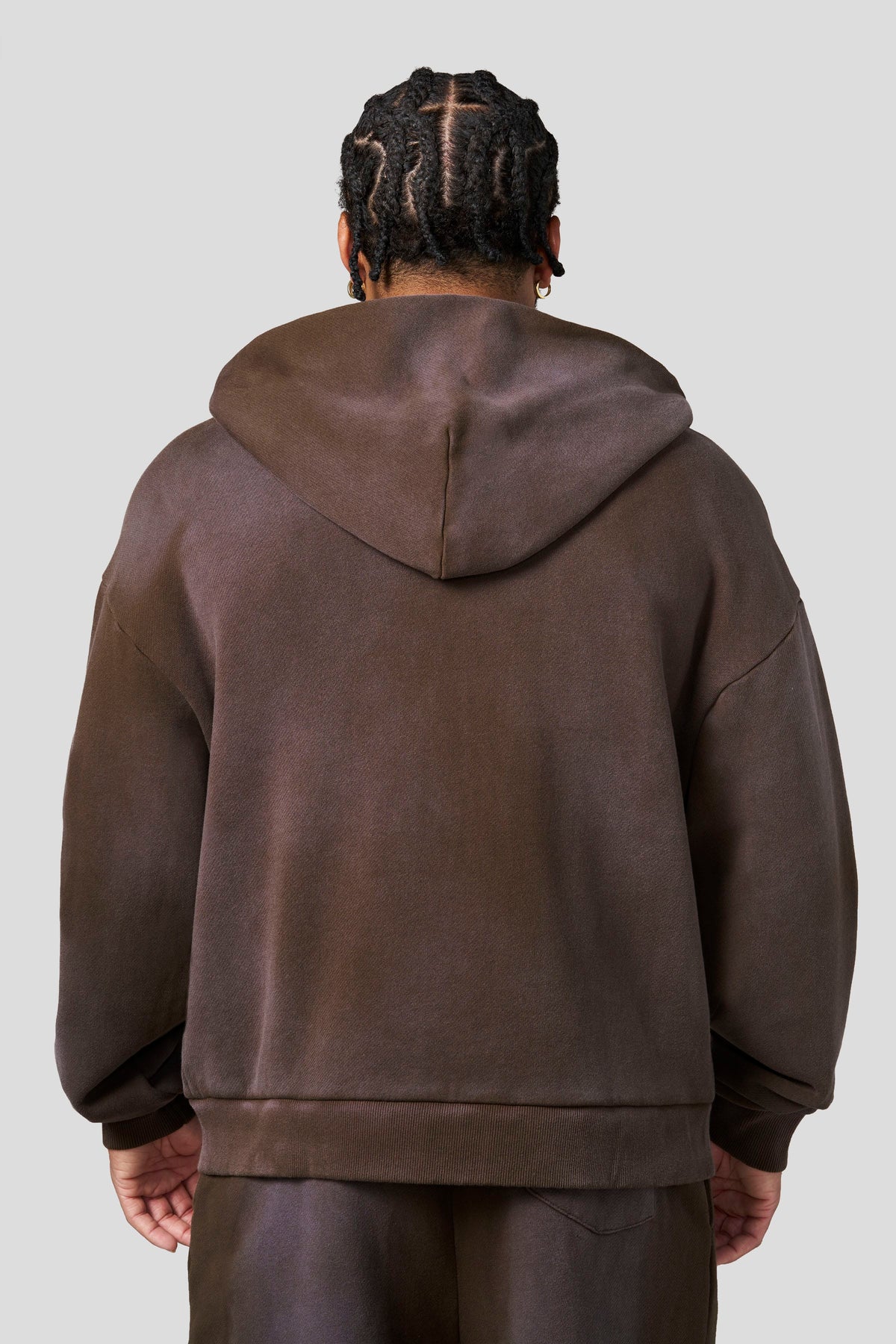 YoungLA 5268 - Arc Collection - Zip-Up 'Brown Wash'