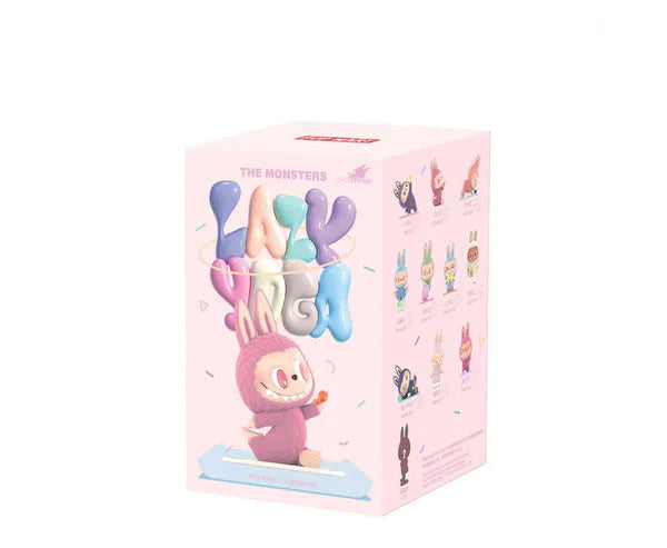 Pop Mart Labubu The Monsters Lazy Yoga Series Figures Sealed Case