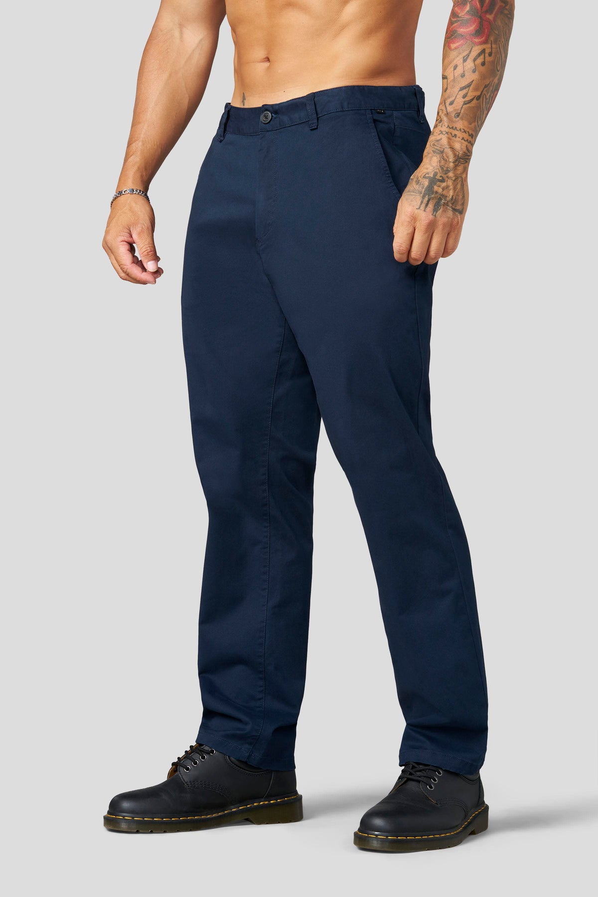 YoungLA 6081 - Everyday Chino Pants 'Navy'