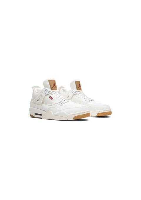 Air Jordan 4 Retro 'Levi's White'