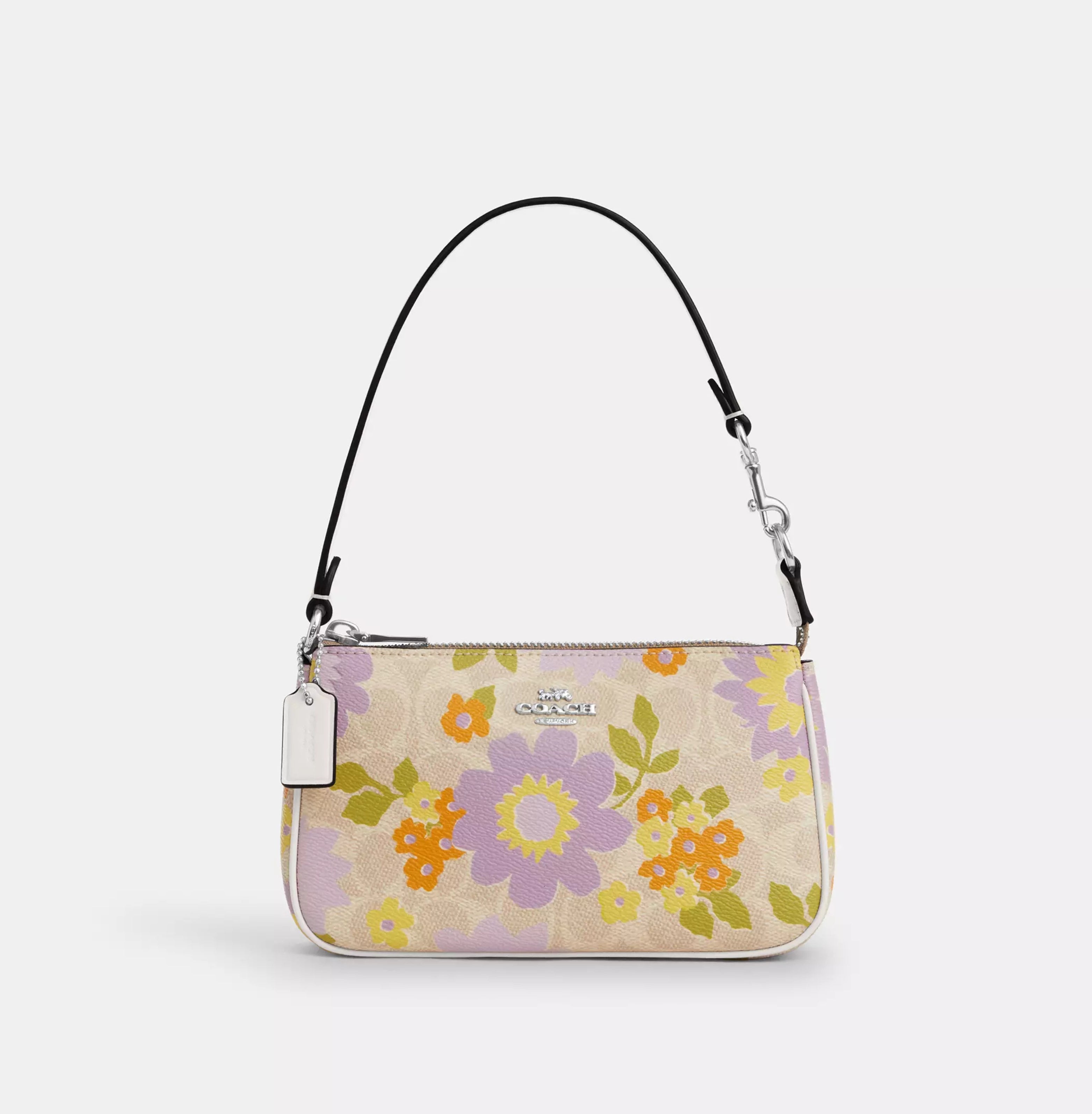 COACH Nolita 19 In Signature Canvas With Floral Print