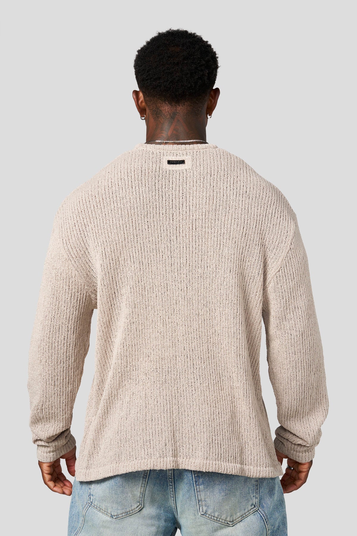 YoungLA 8044 - Evening Knit Longsleeves 'Beige'