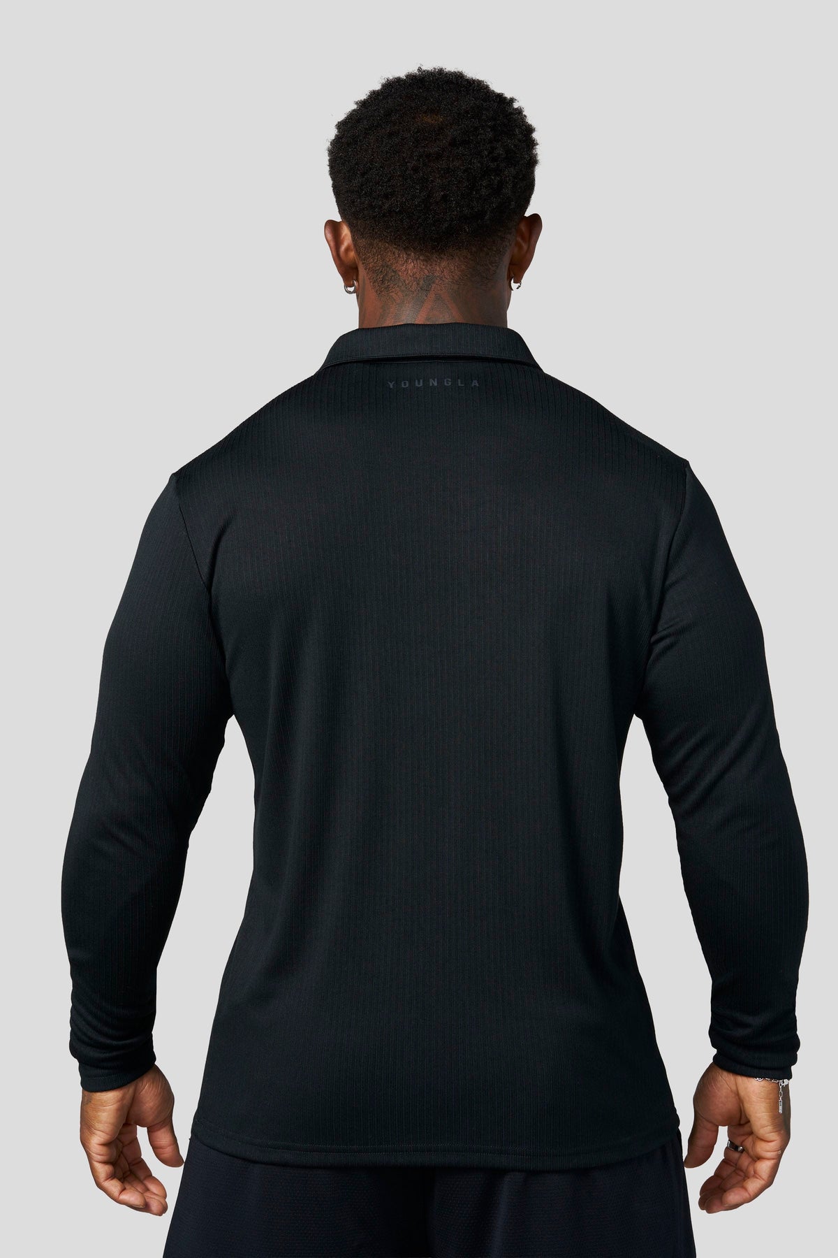 YoungLA 8124 - Essential Quarter Zip 'Black'