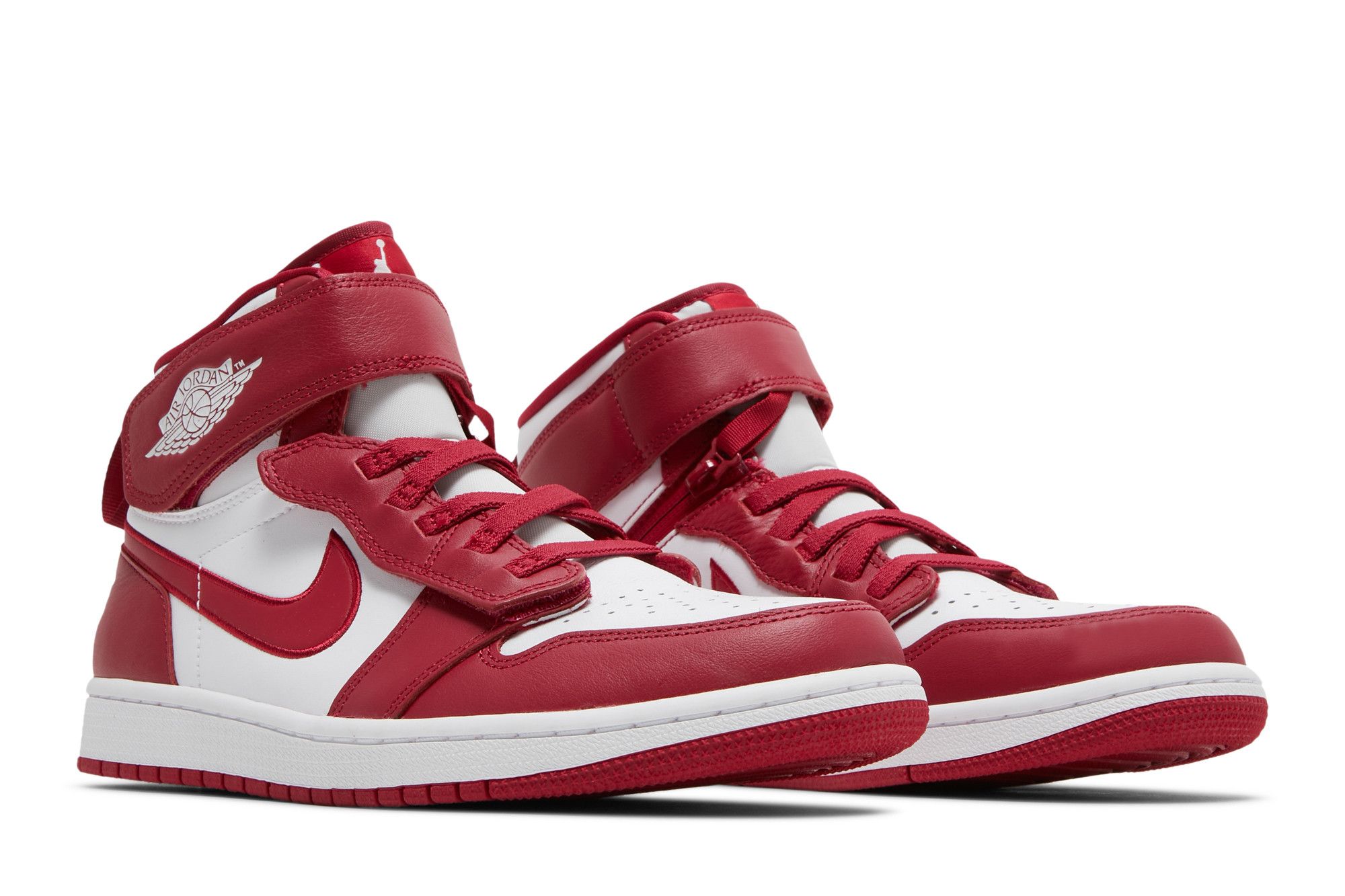 Air Jordan 1 High FlyEase 'White Cardinal Red'