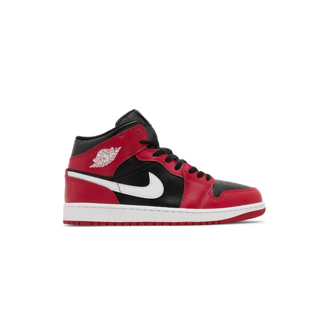 Air Jordan 1 Mid "Black & Gym Red"