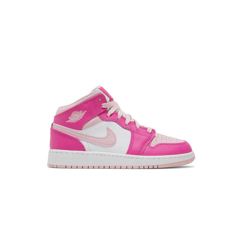 Air Jordan 1 Mid "Fierce Pink" (GS)