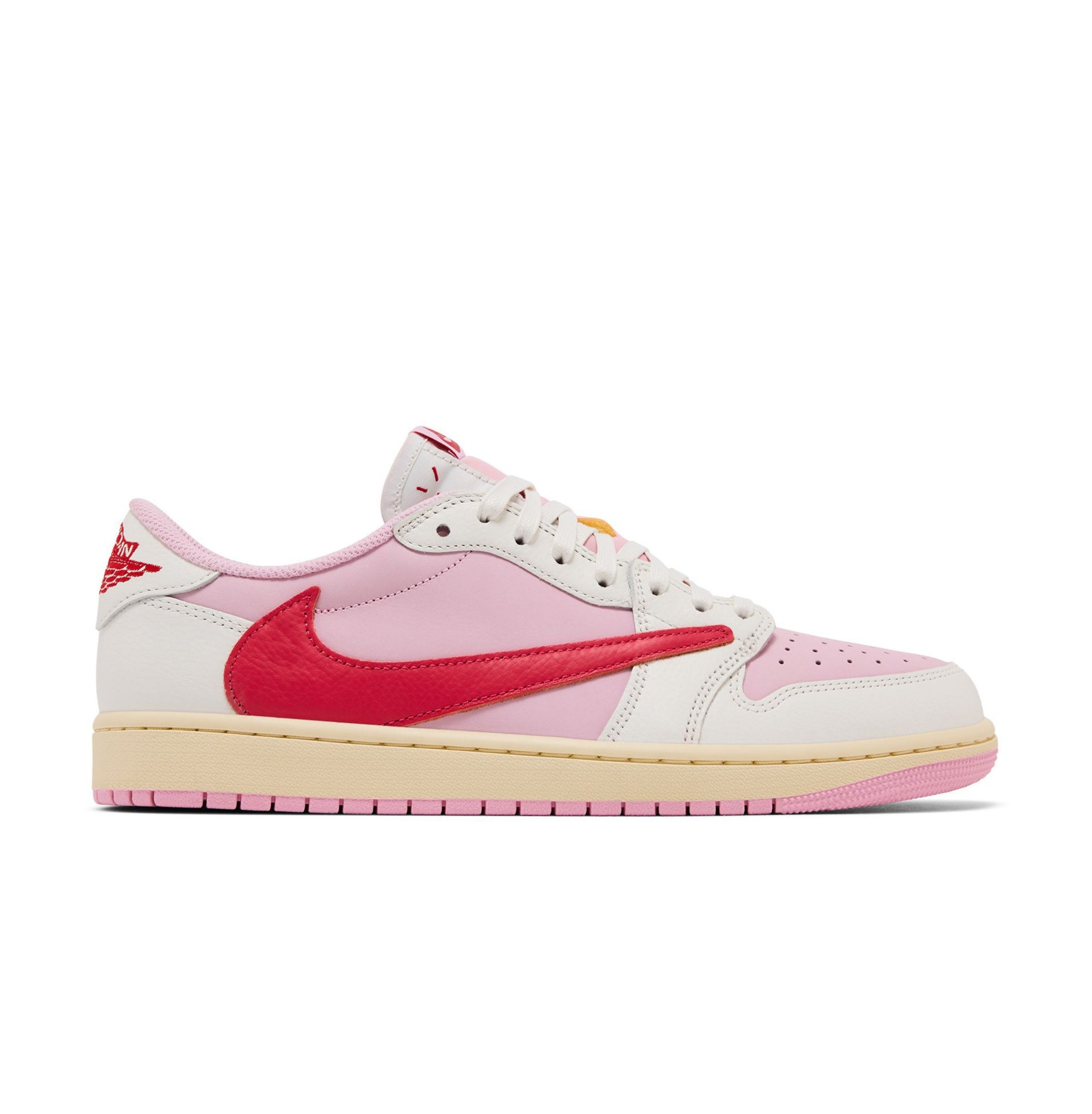 Air Jordan 1 Retro Low OG SP x Travis Scott 'Sail Tropical Pink'
