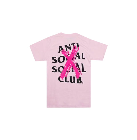 Anti Social Social Club Cancelled Tee 'Pink'