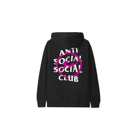 Anti Social Social Club x Fragment Bolt Hoodie 'Pink'