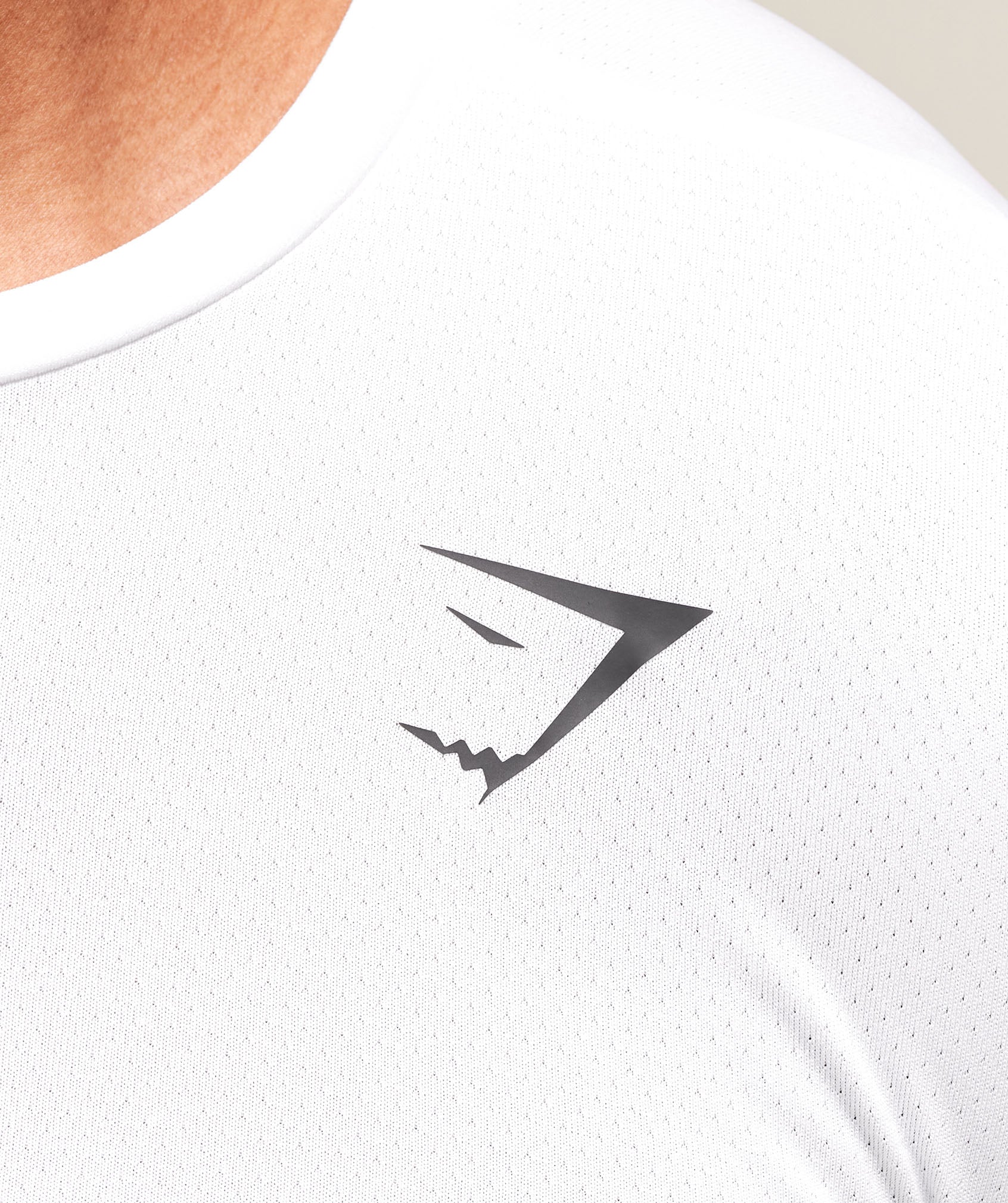 Gymshark Arrival Long Sleeve T-Shirt 'White'