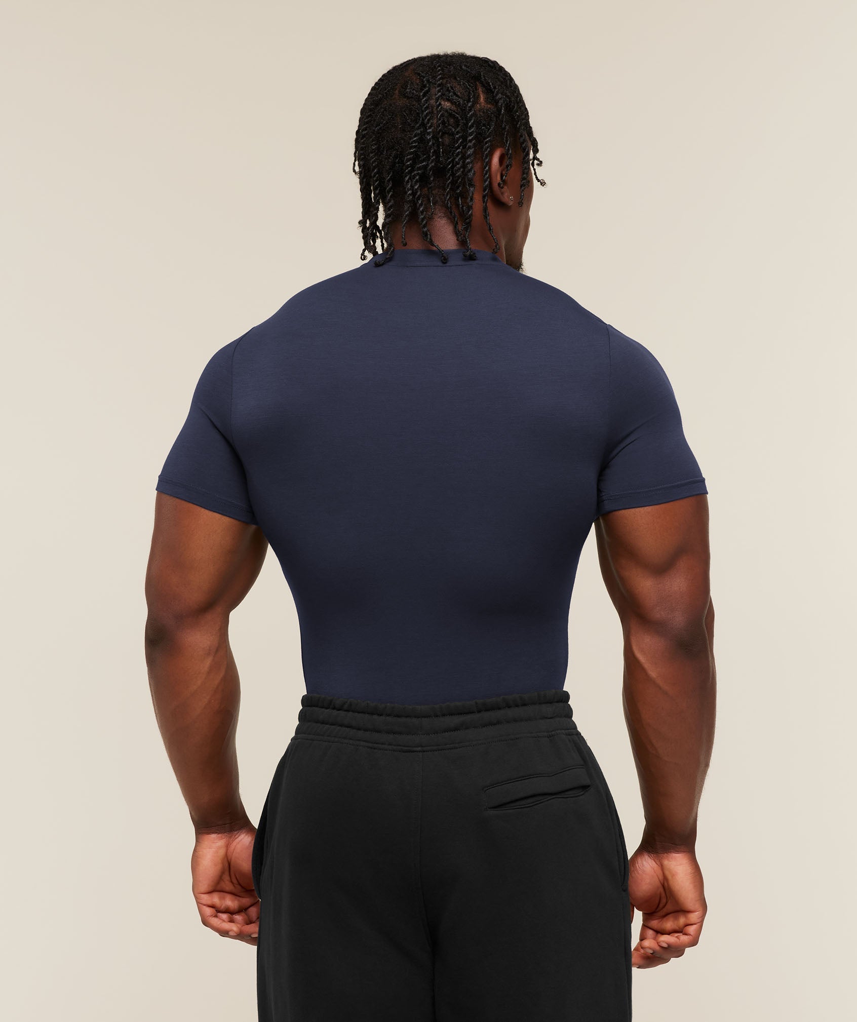 Gymshark Super Soft Muscle Tee 'Heavy Blue'
