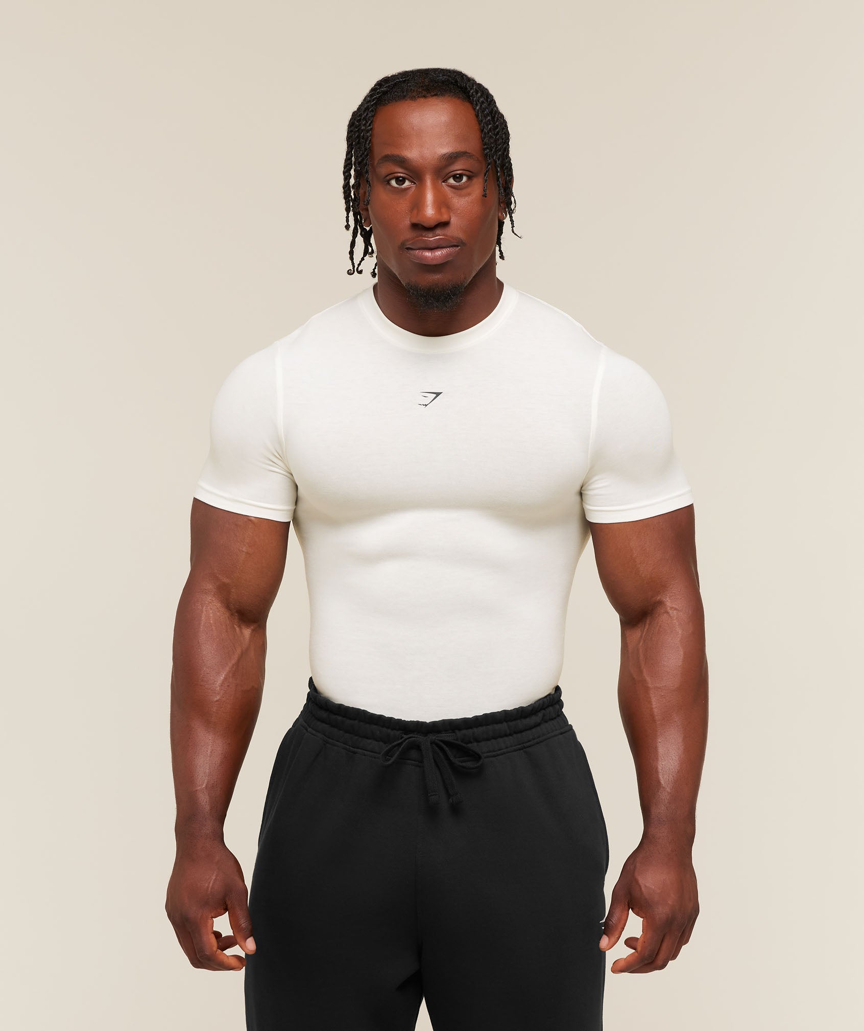 Gymshark Super Soft Muscle Tee 'Soft White'