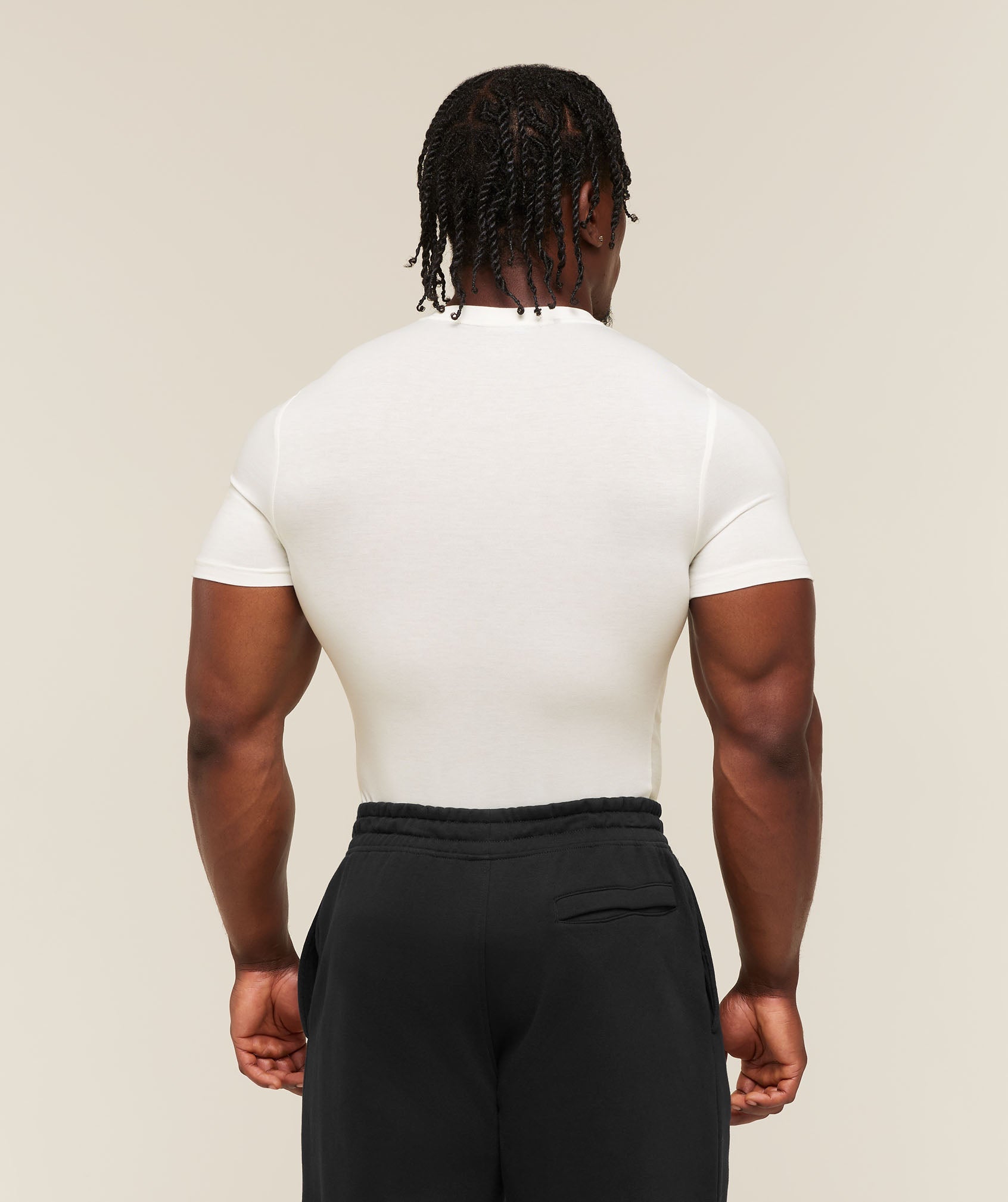 Gymshark Super Soft Muscle Tee 'Soft White'
