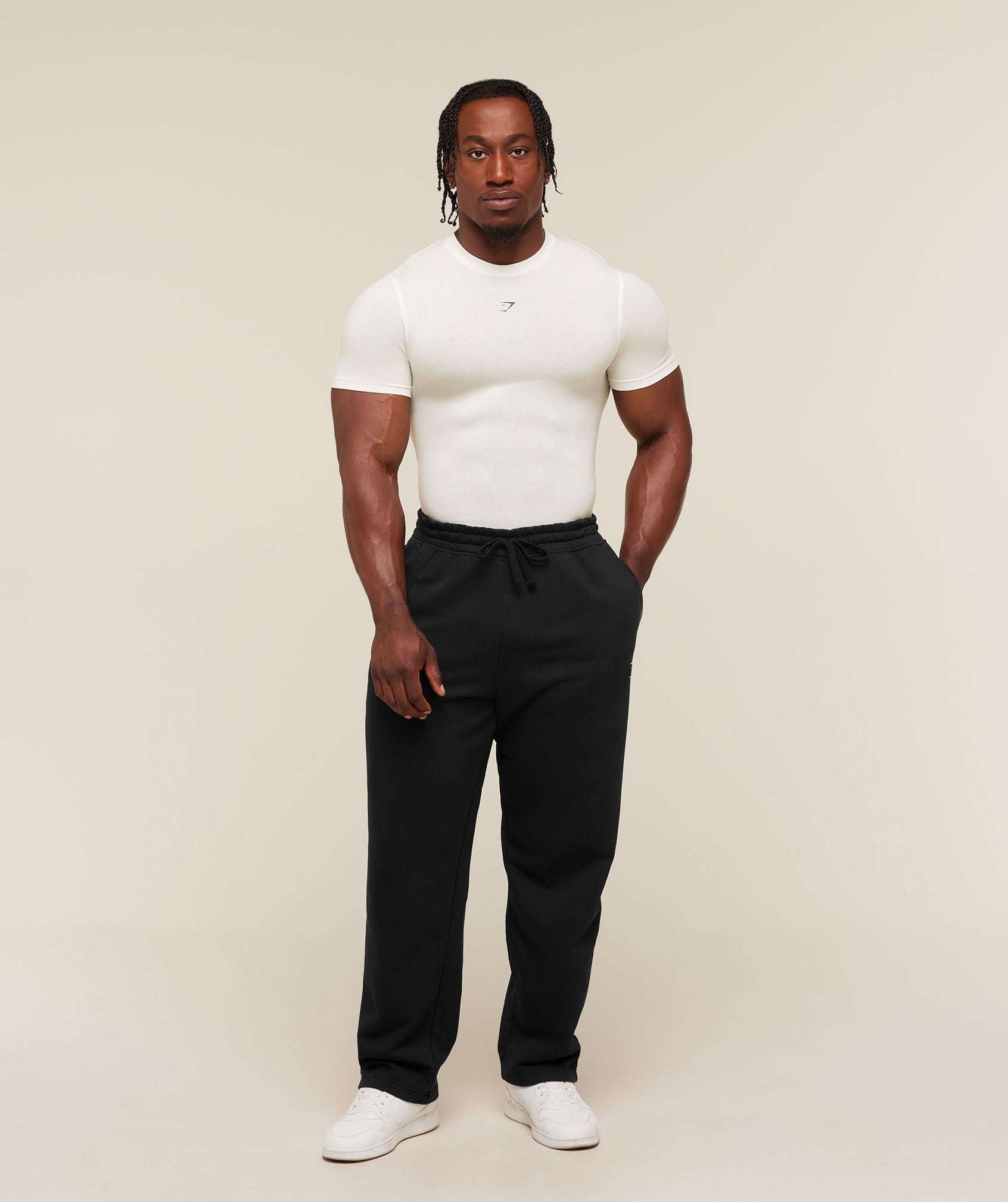 Gymshark Super Soft Muscle Tee 'Soft White'