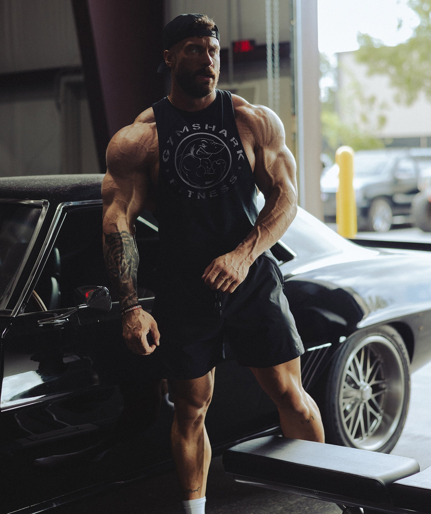 Gymshark Legacy Drop Arm Tank 'Black'