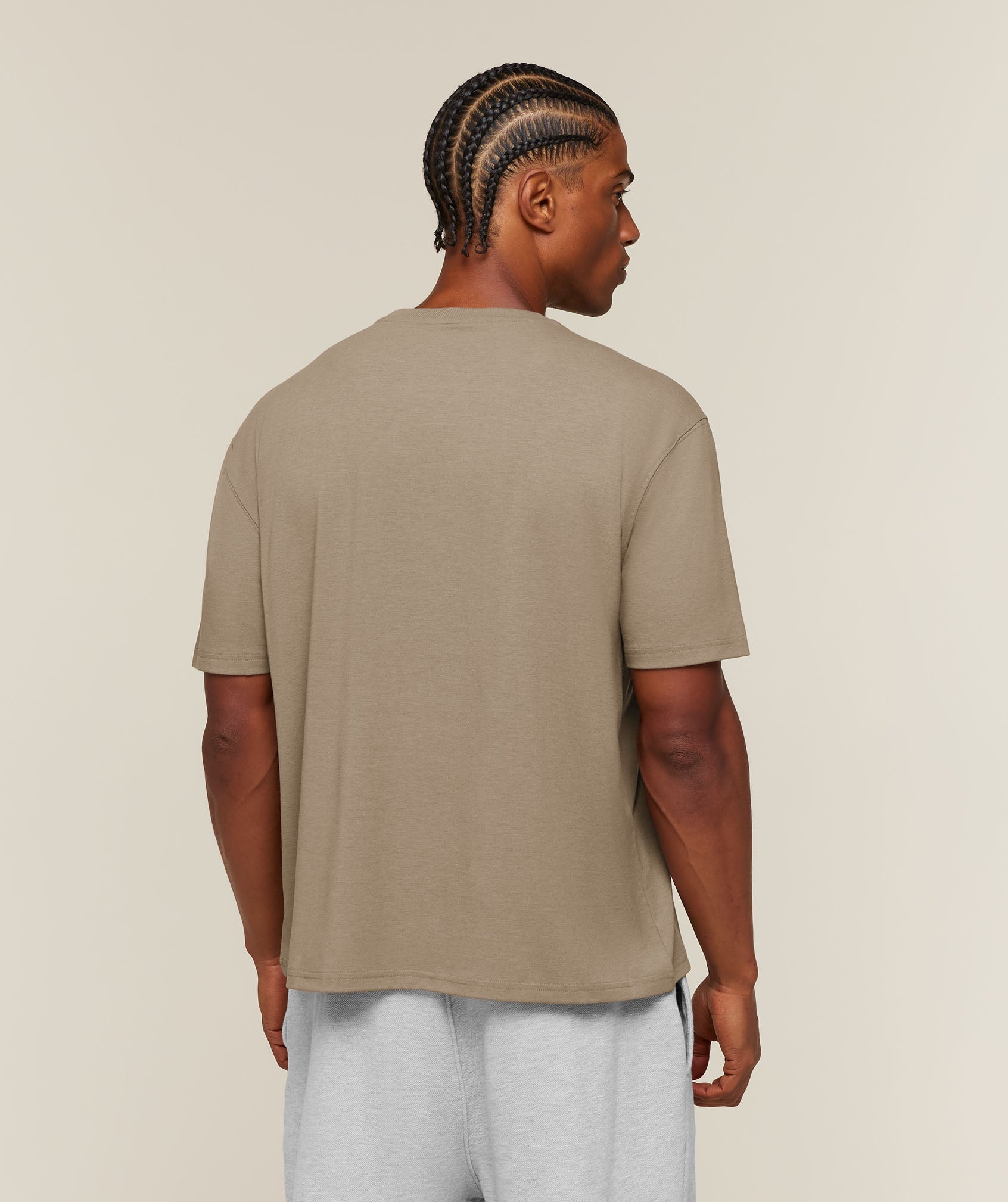 Gymshark Campus Crest T-Shirt 'Lifestyle Brown'