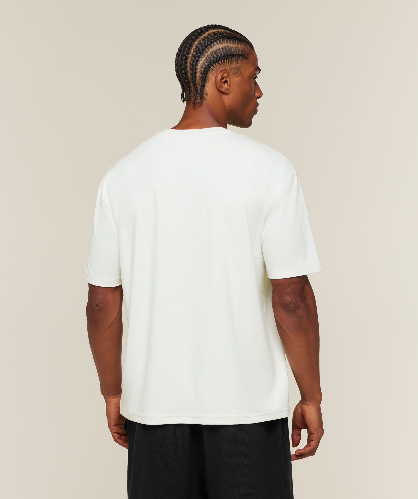 Gymshark Campus Crest T-Shirt 'Soft White'