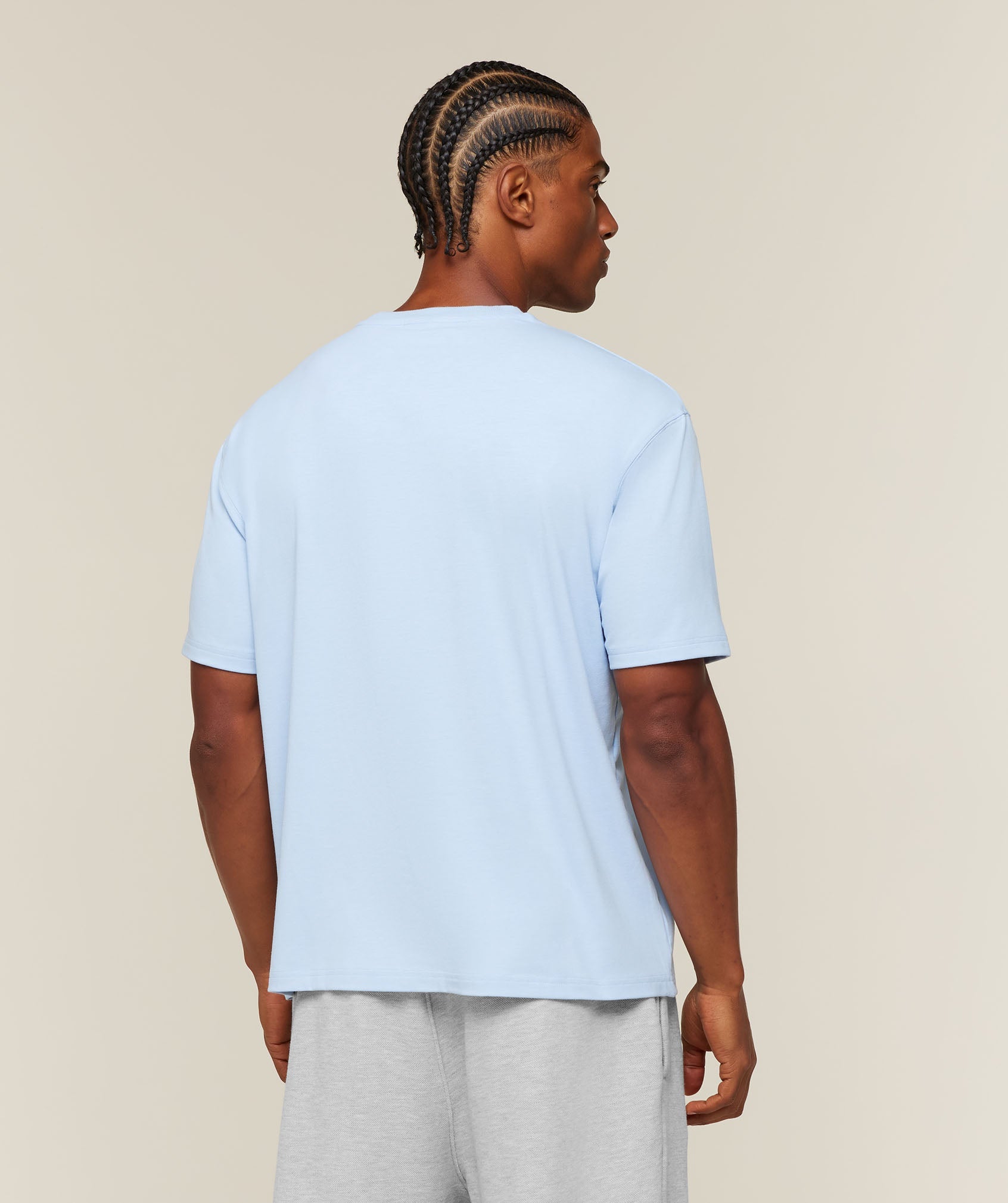 Gymshark Campus Crest T-Shirt 'Tranquil Blue'