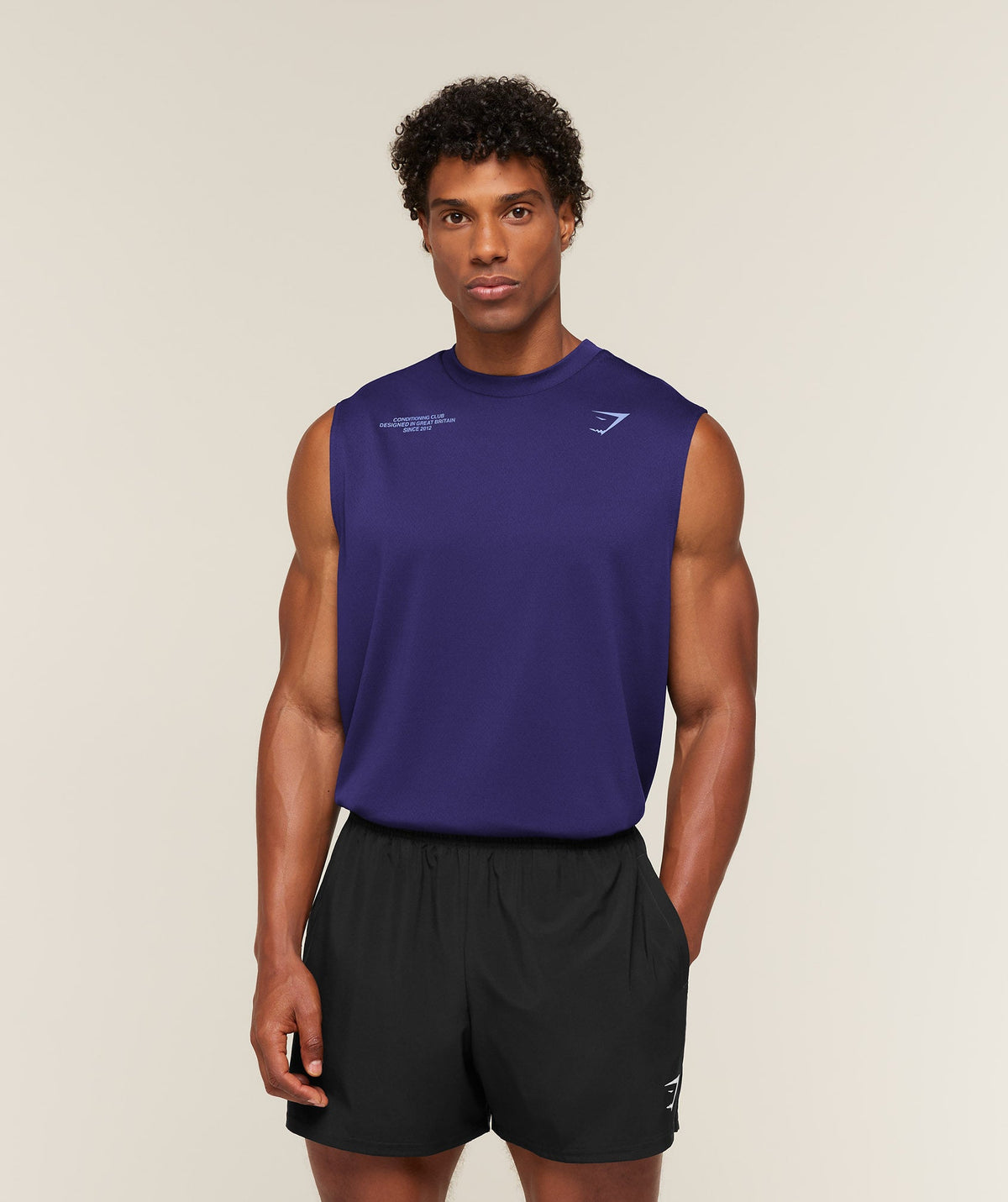 Gymshark Conditioning Club Tank 'Indigo Purple Steady Purple.