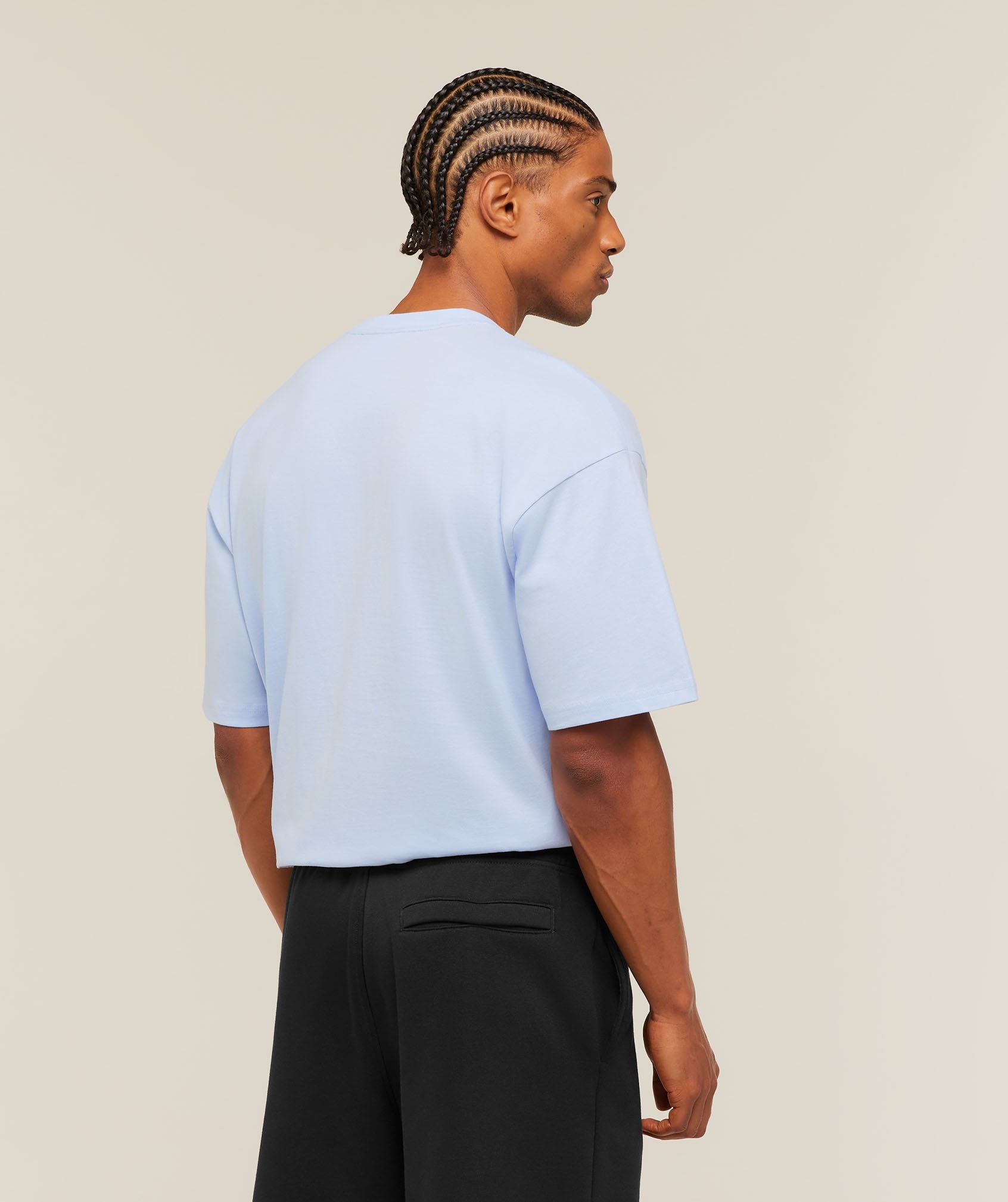 Gymshark Crest Oversized T-Shirt 'Tranquil Blue'