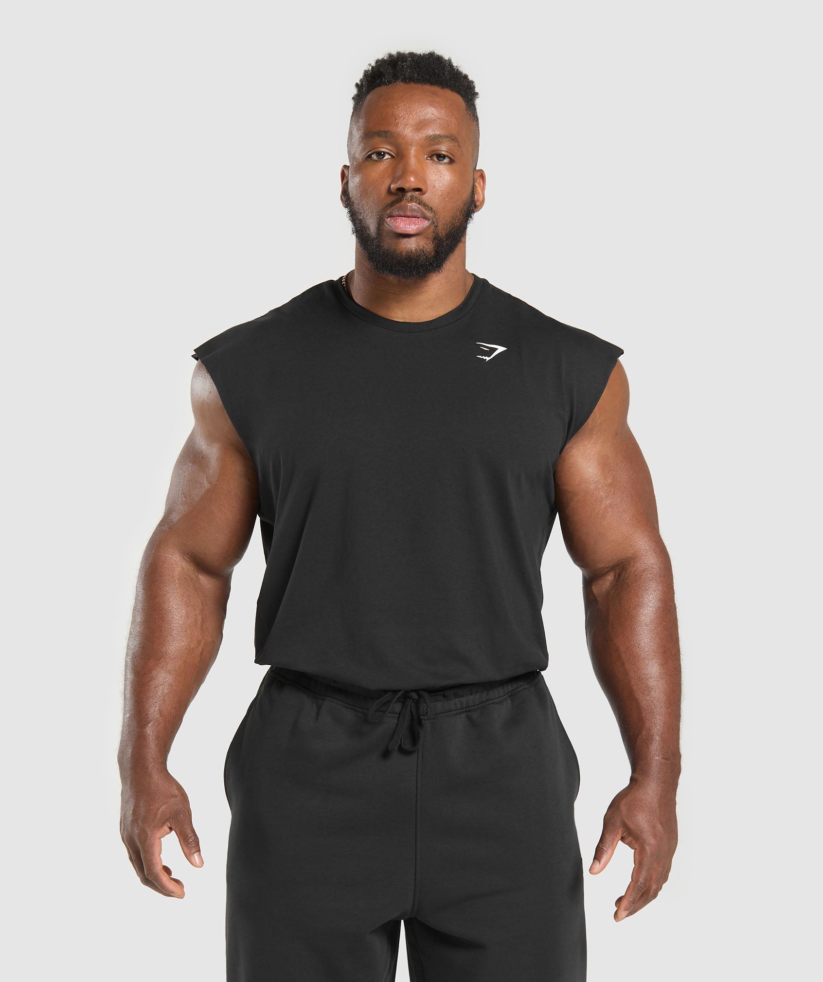 Gymshark Critical Cut Off Tank 'Black'