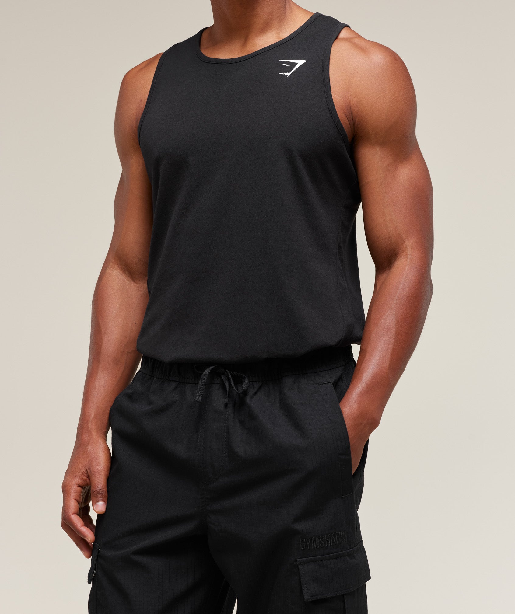 Gymshark Critical Tank 'Black'