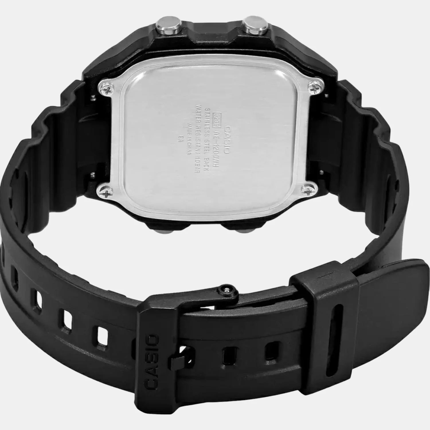 Casio Youth Men Quartz Black Dial Digital Resin Watch D097