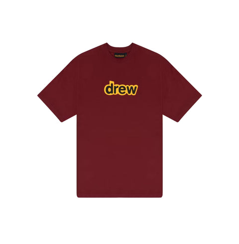 Drew House Secret Tee Burgundy