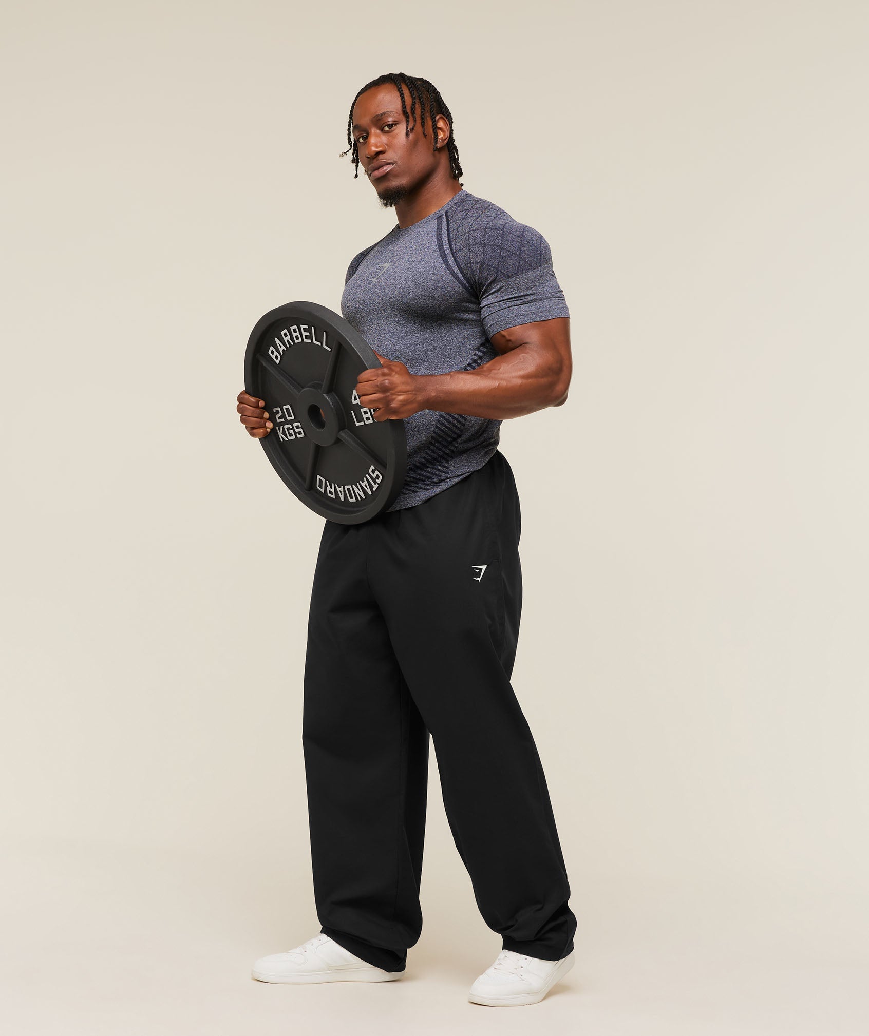 Gymshark Devant Seamless T-Shirt 'Heavy Blue'