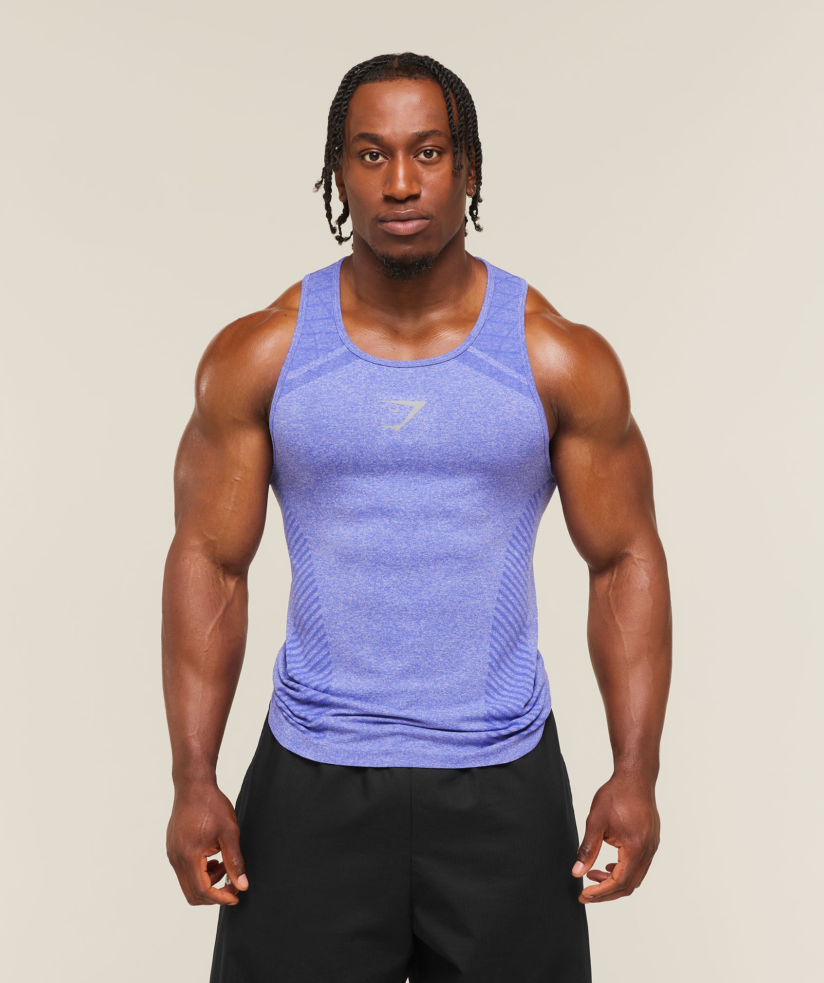 Gymshark Devant Seamless Tank 'Amethyst'