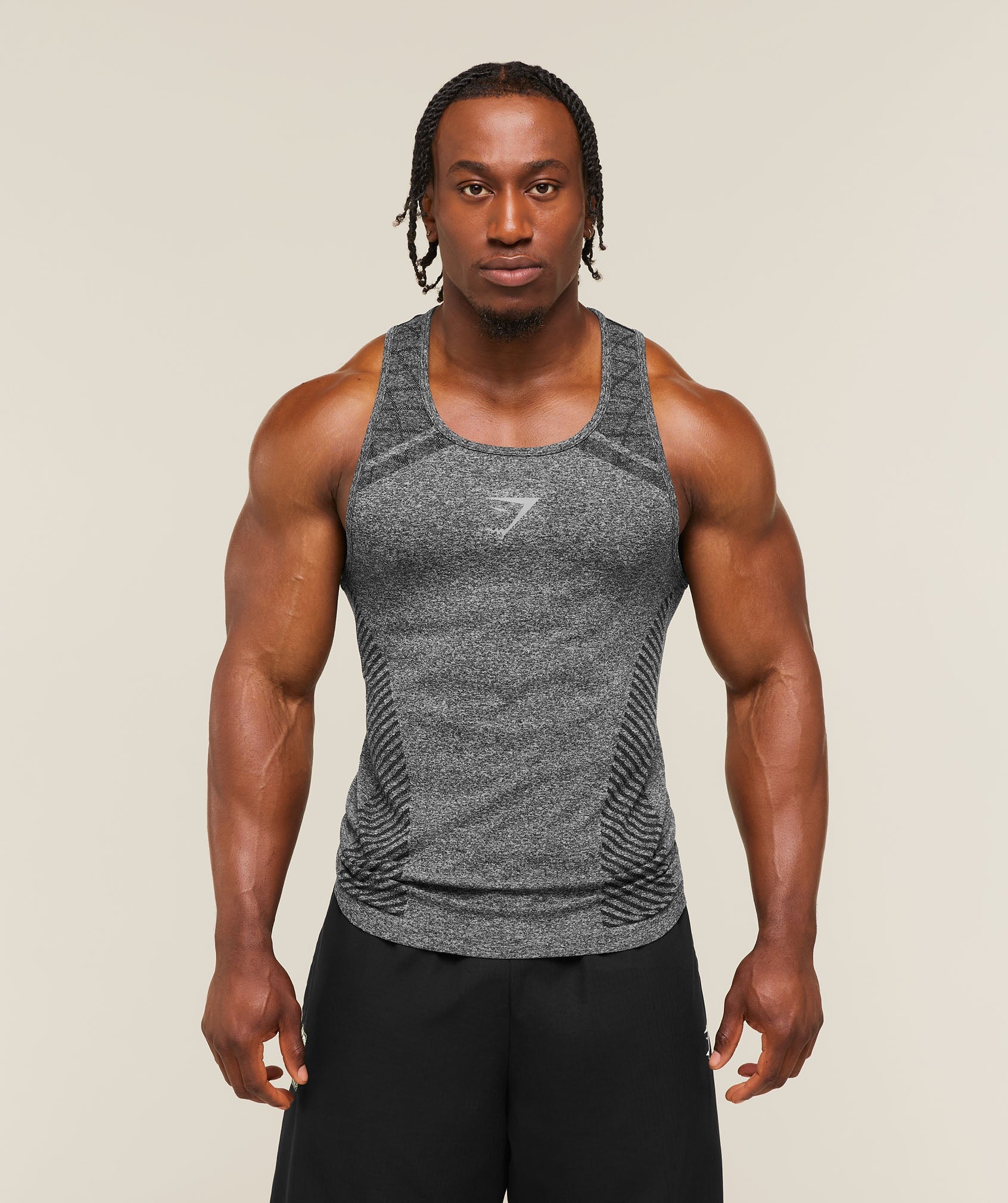 Gymshark Devant Seamless Tank 'Black'