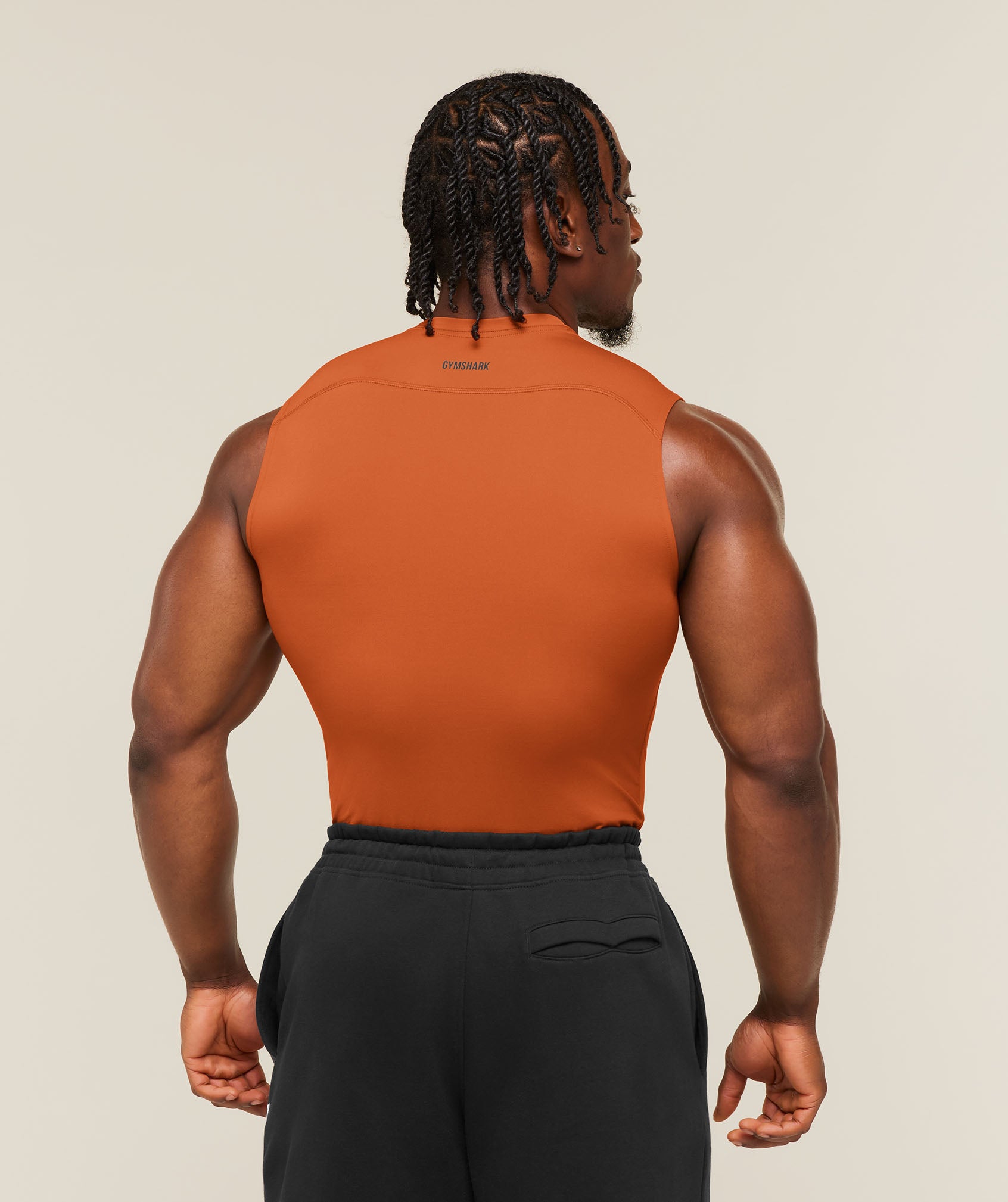 Gymshark Element Tank 'Nutmeg Orange'