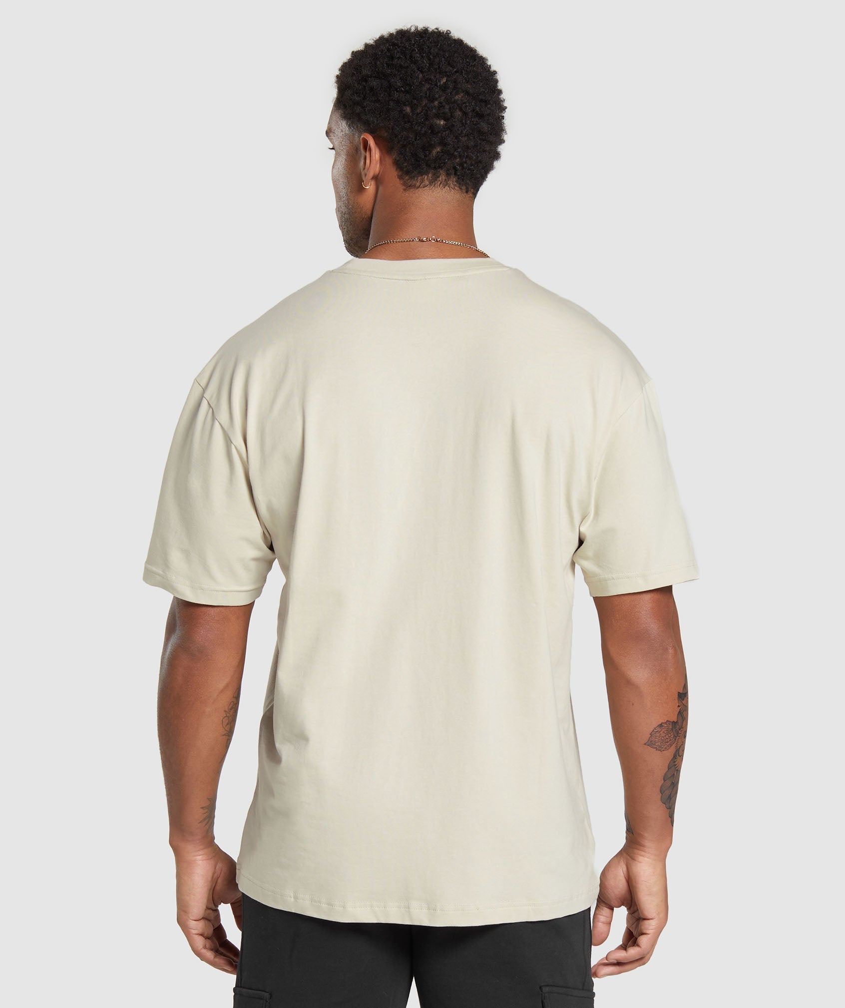 Gymshark Essential Oversized T-Shirt 'Pebble Grey'