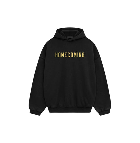 Fear of God Essentials Black Heavy Fleece Hoodie