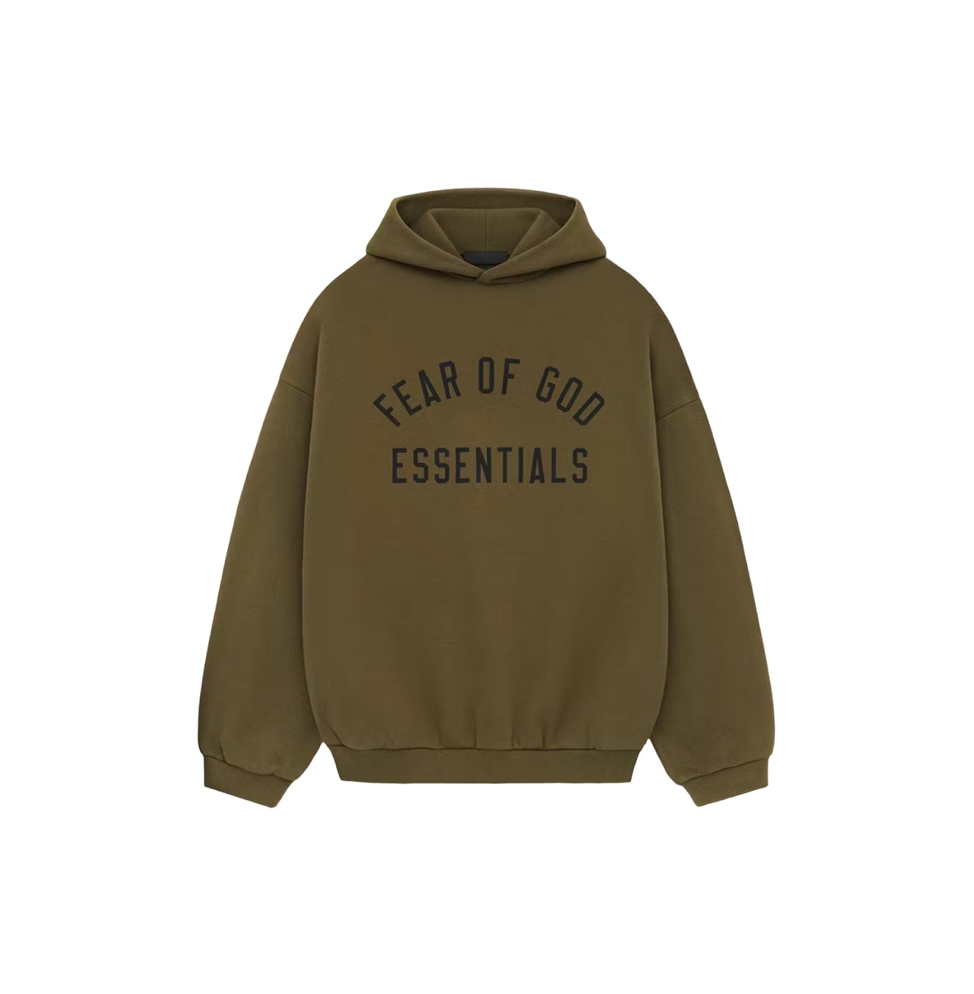 Fear of God Essentials Fleece Hoodie 'Olive'