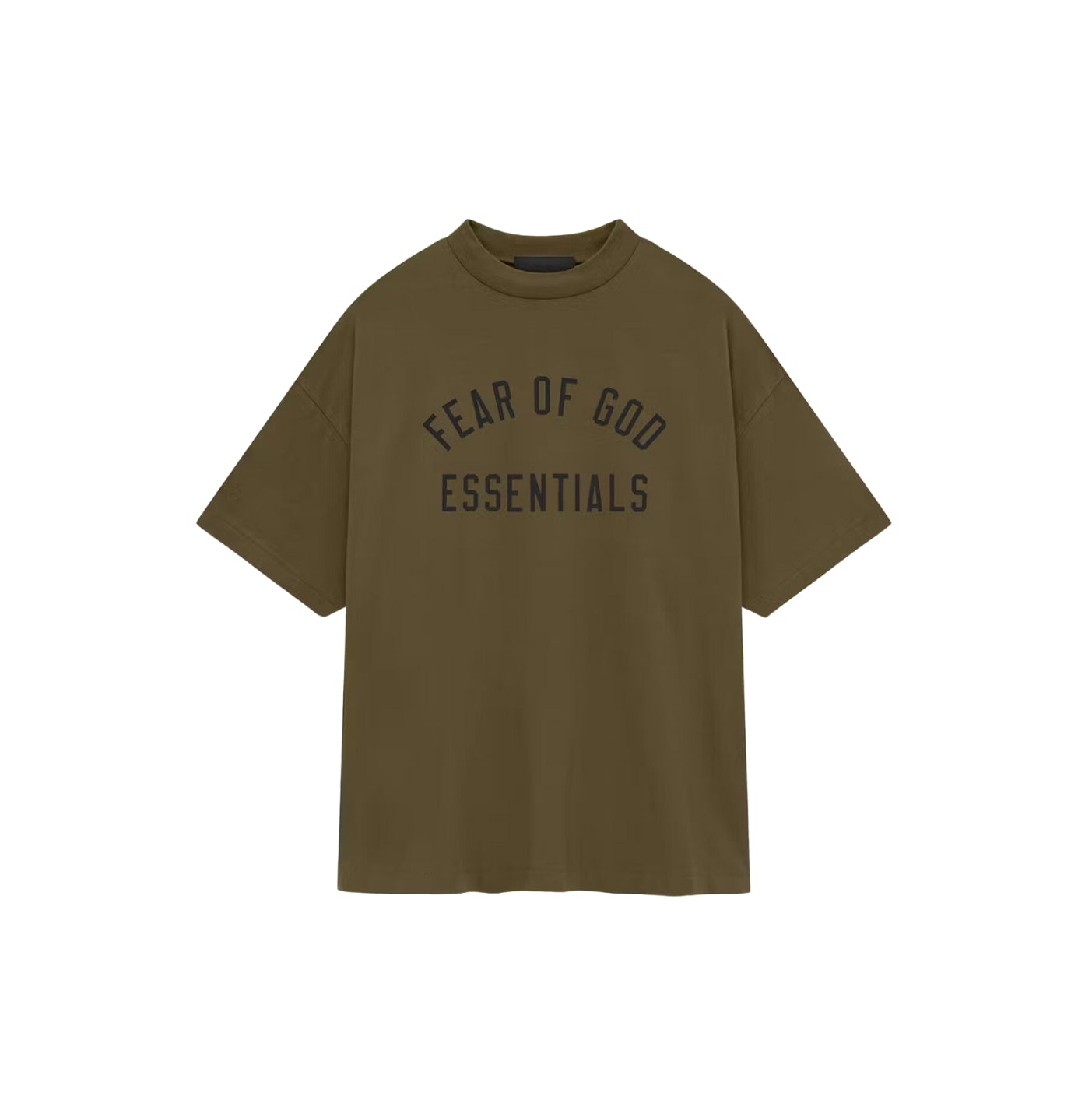 Fear of God Essentials Jersey Crewneck Tee 'Olive'