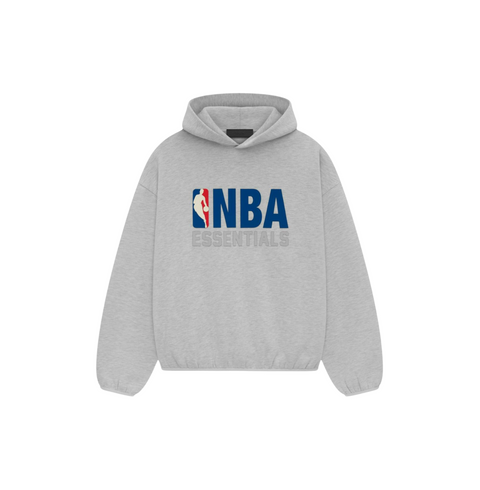 Fear of God Essentials NBA Hoodie 'Light Heather'