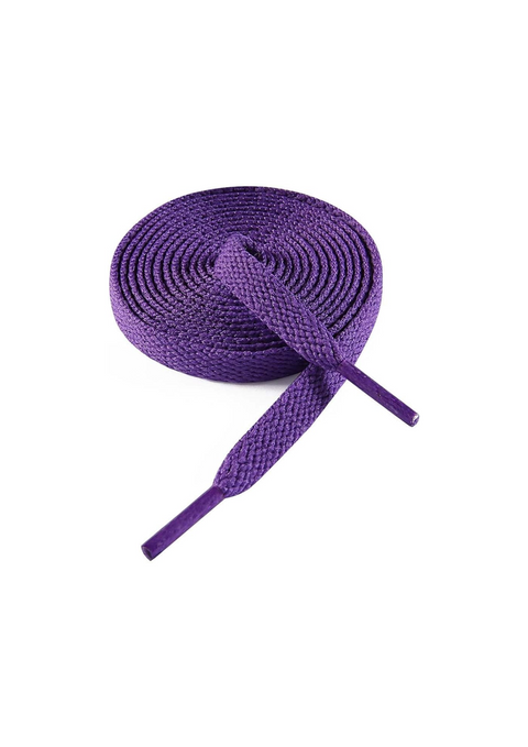 Flat Shoelace 180cm Purple