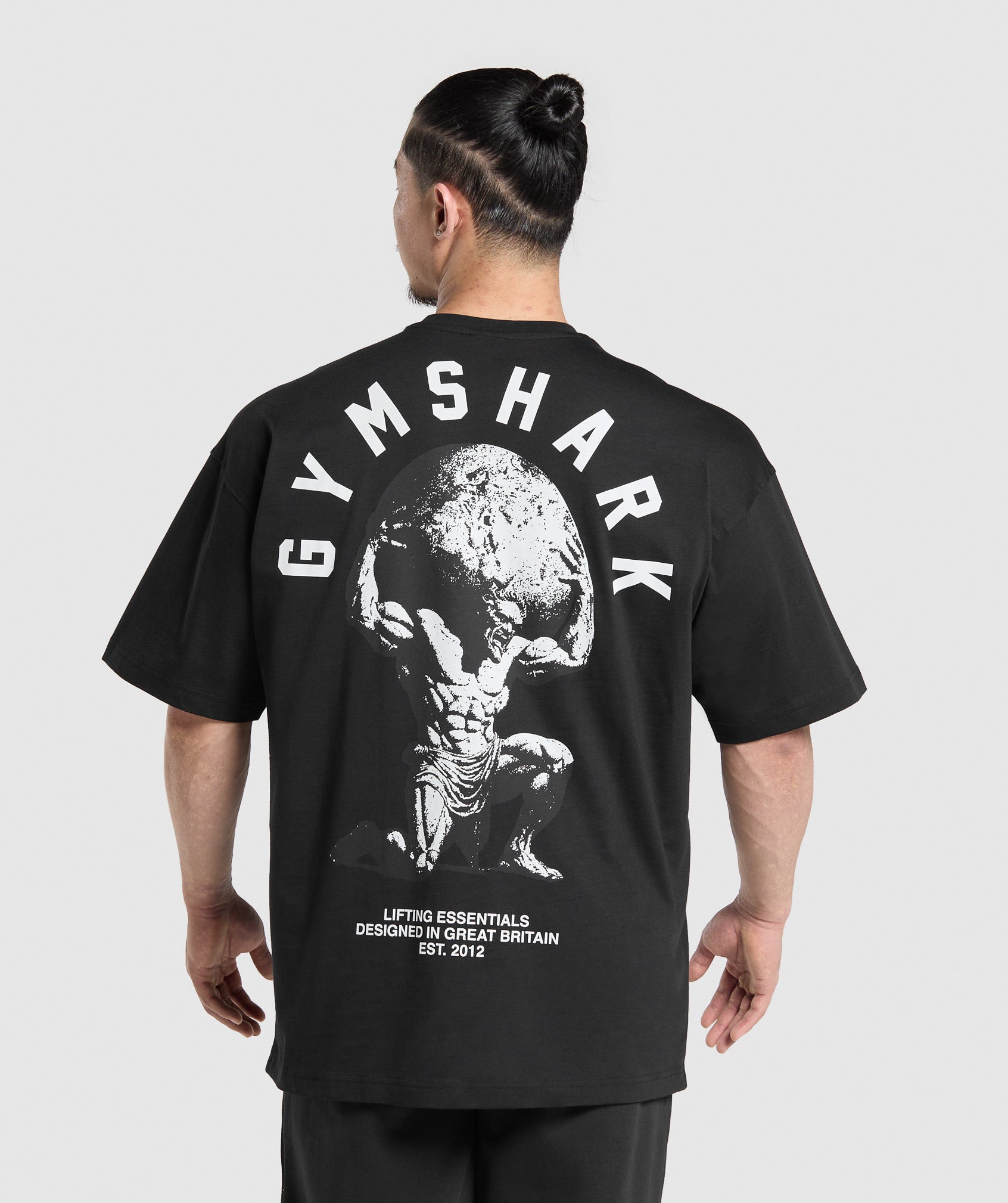 Gymshark Atlas T-Shirt 'Black'