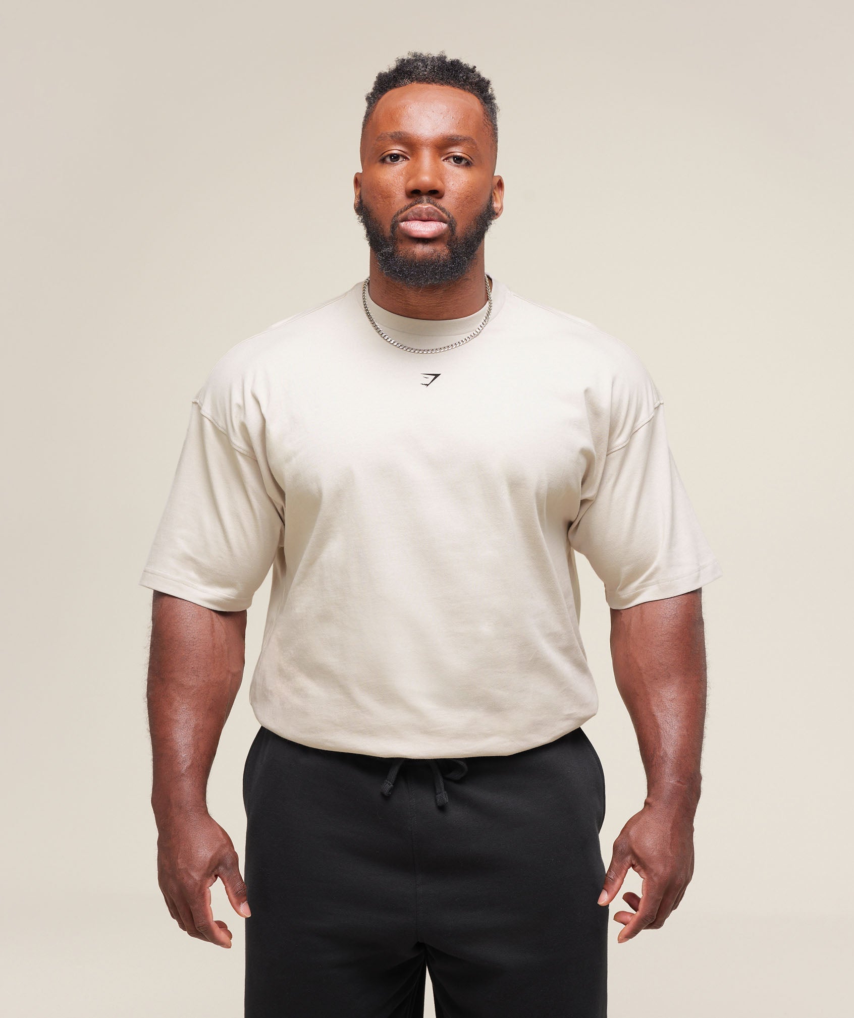 Gymshark Break Your Barriers T-Shirt 'Pebble Grey'