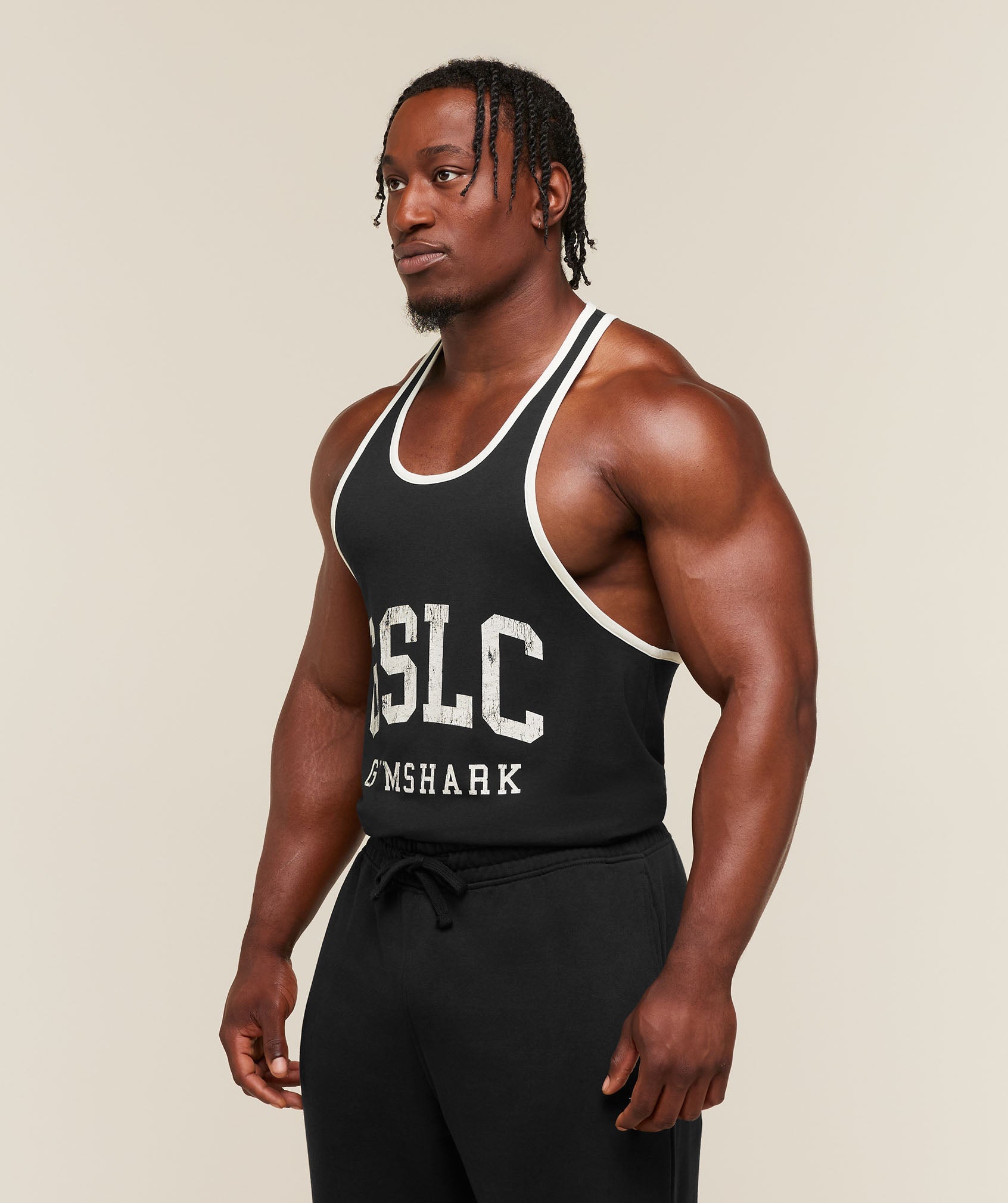 Gymshark GSLC Stringer 'Black Soft White'
