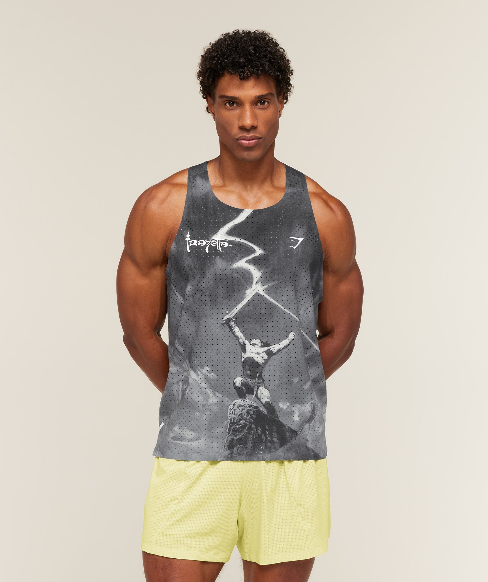 Gymshark x Frazetta x Run Club Tank 'Black'